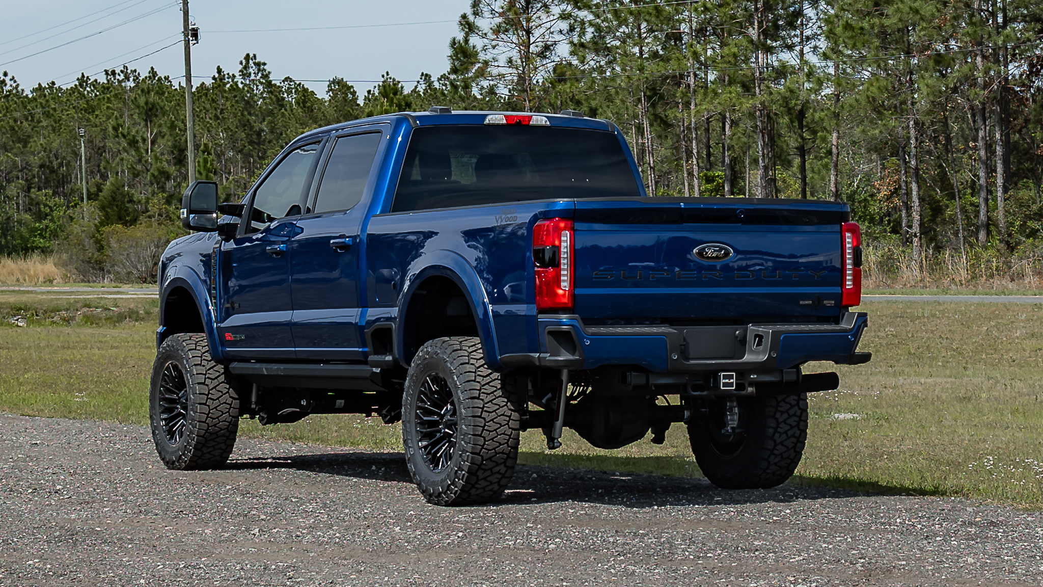 Ford F-250 Deadwood Smoke Argon Blue