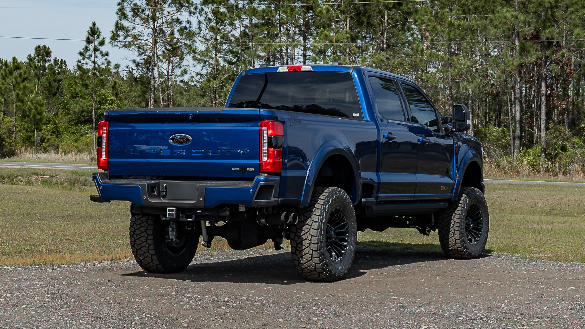 Ford F-250 Deadwood Smoke Argon Blue