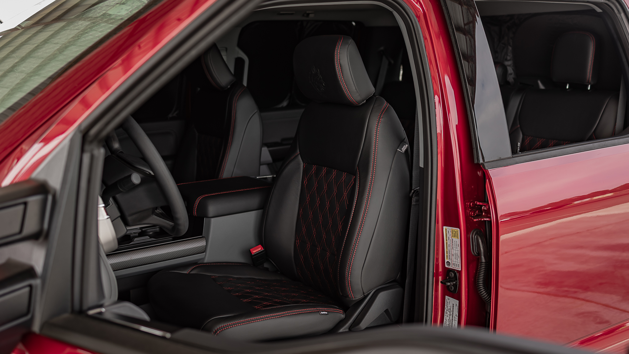 Ford F-250 Savage Ruby Red