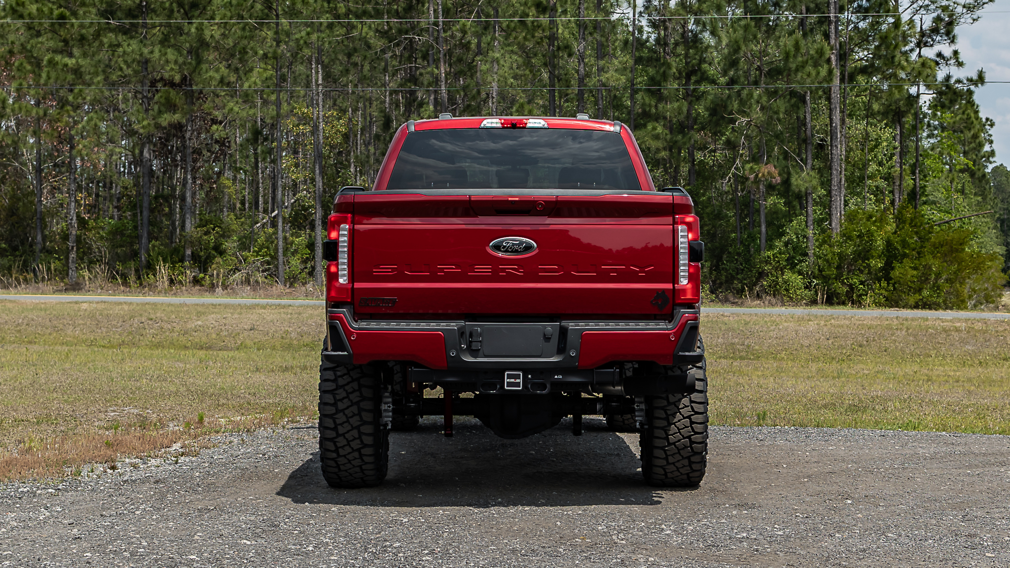 Ford F-250 Savage Ruby Red