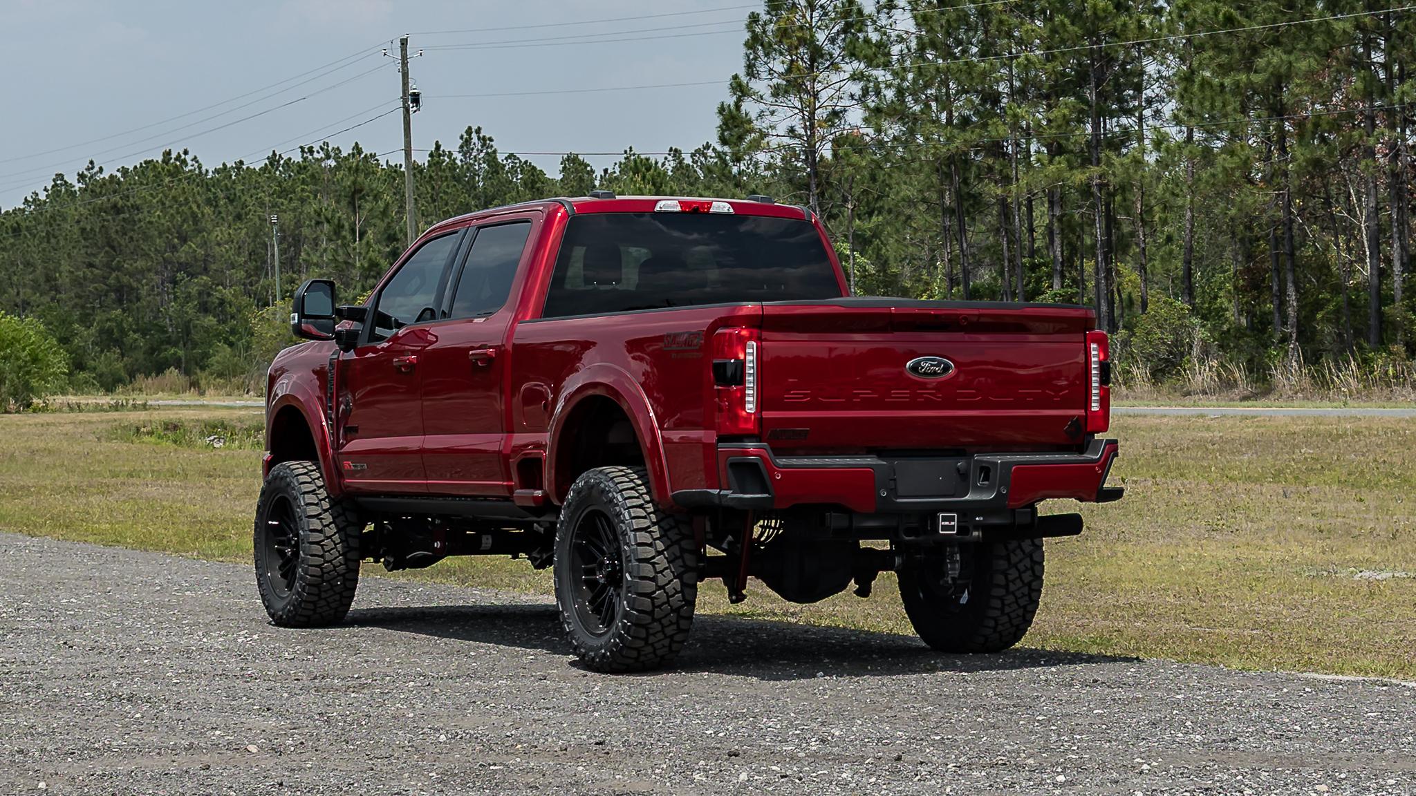 Ford F-250 Savage Ruby Red