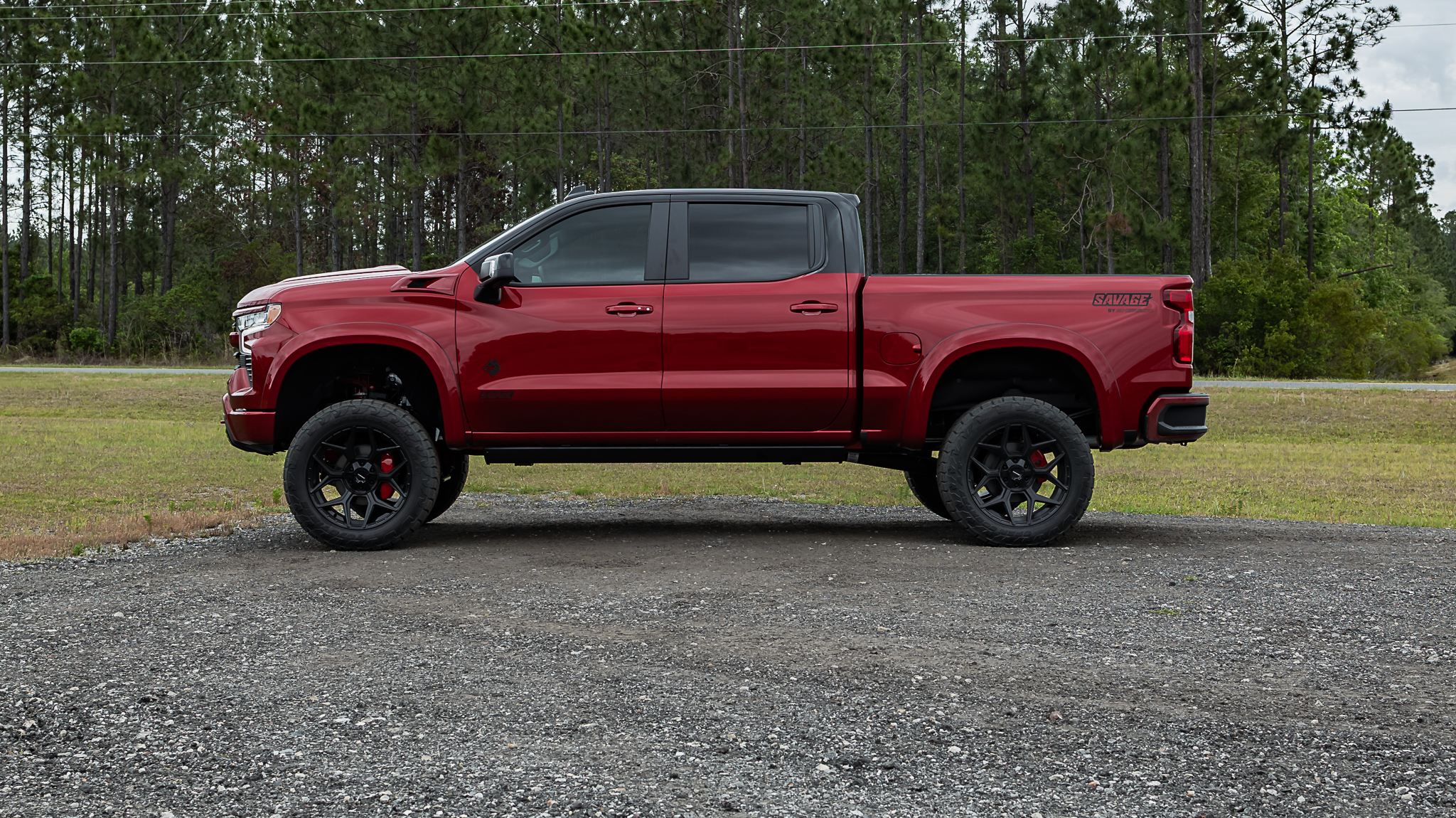 Chevy 1500 Savage Radiant Red