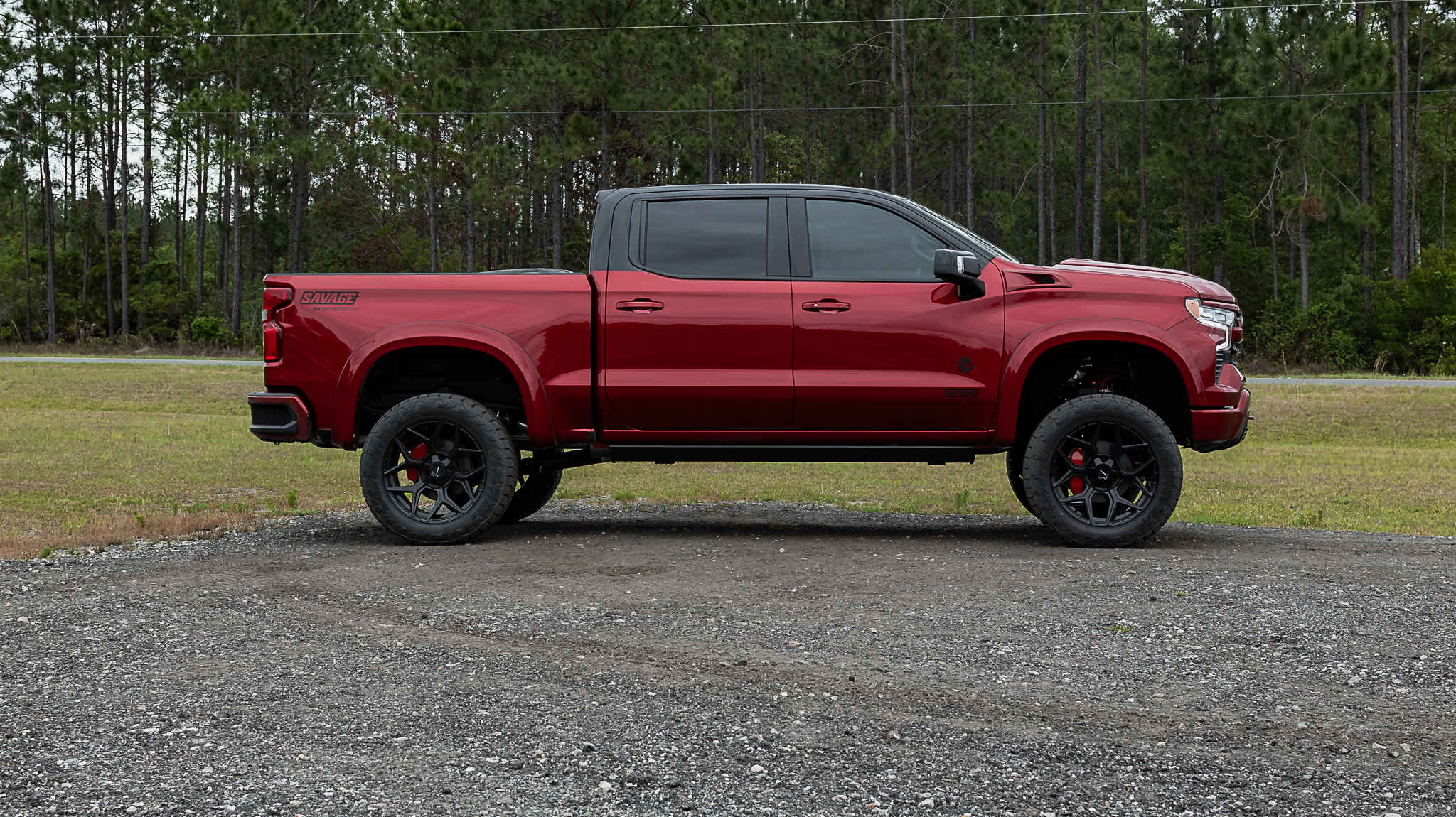Chevy 1500 Savage Radiant Red