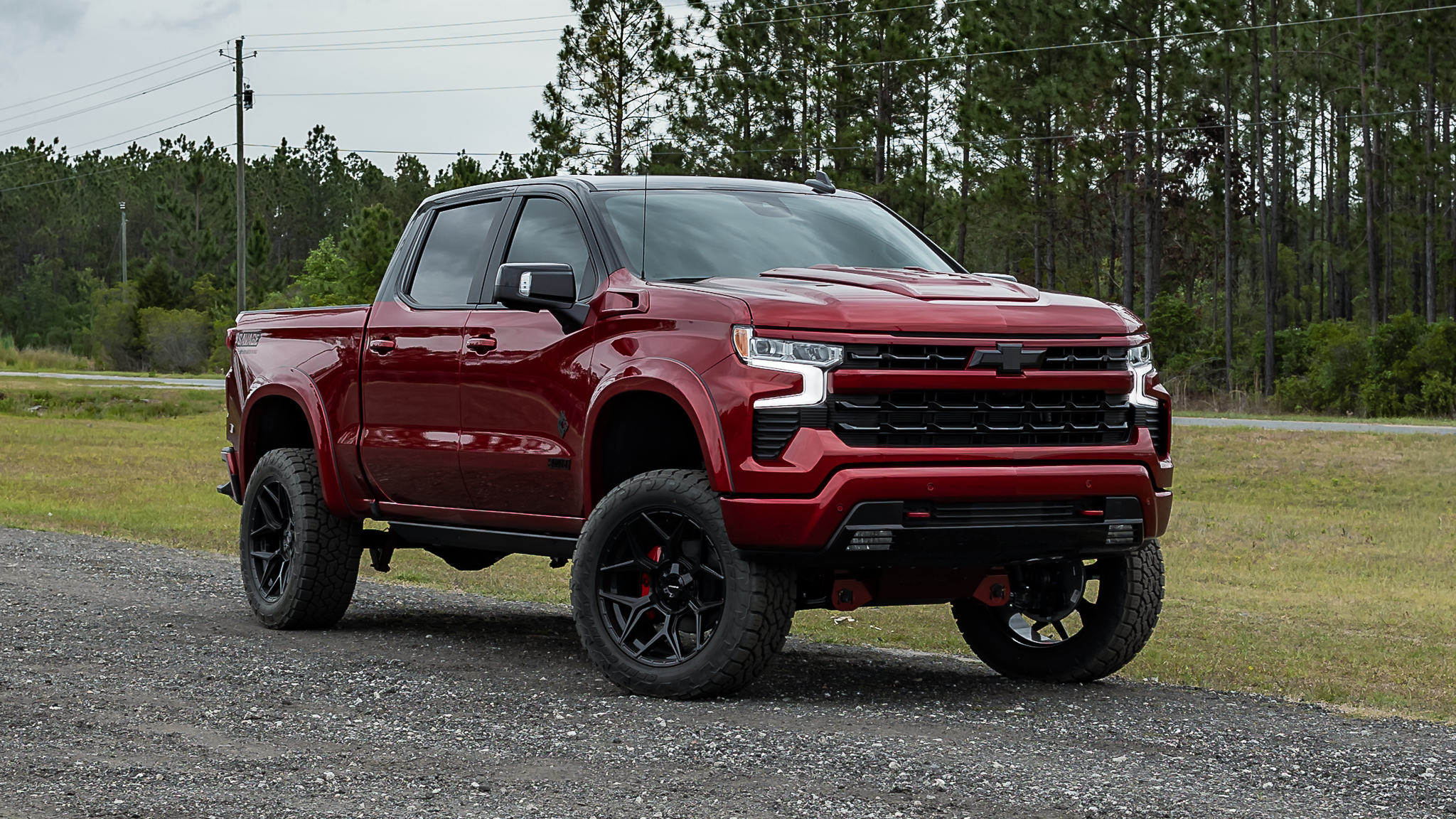 Chevy 1500 Savage Radiant Red