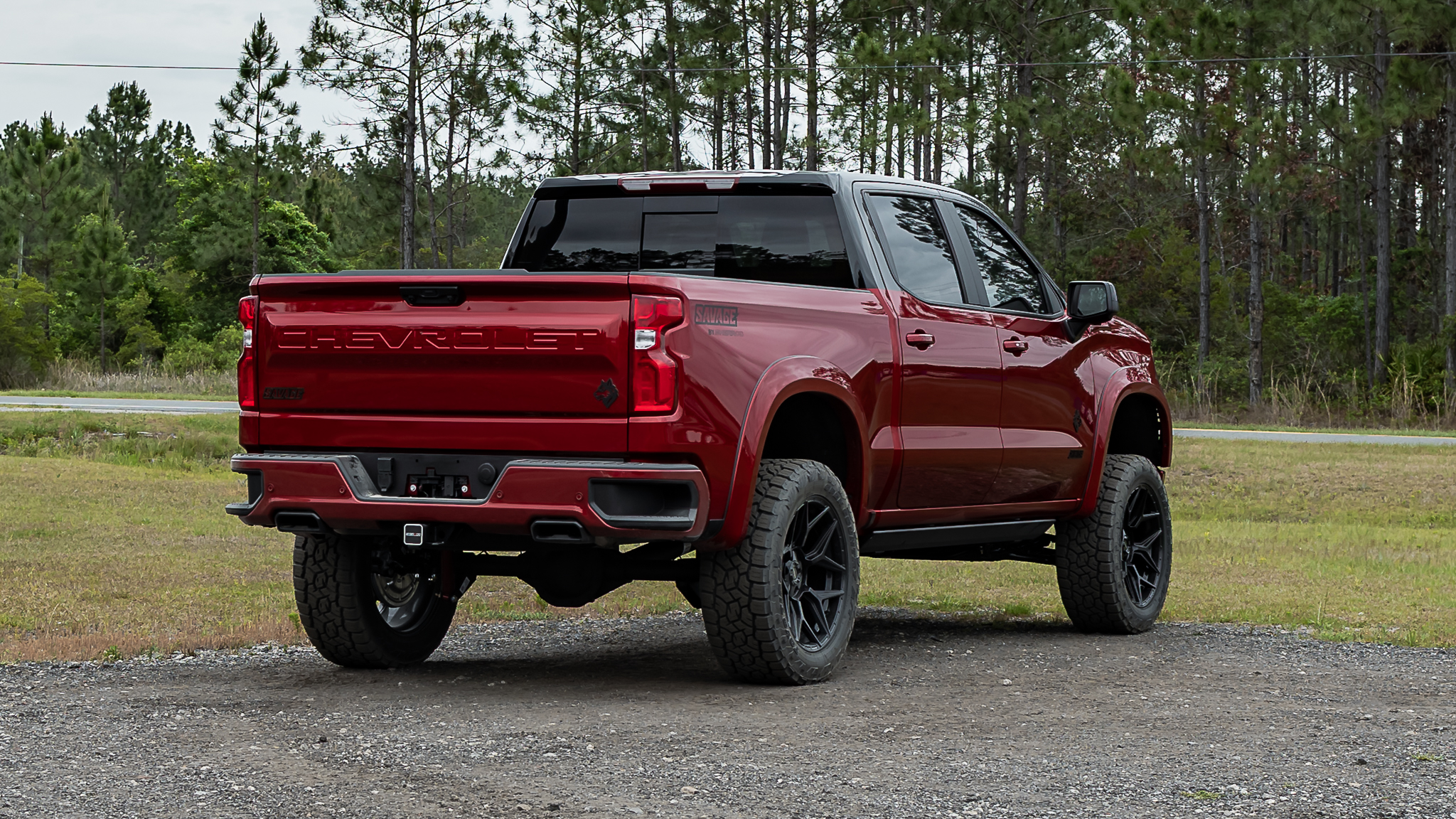 Chevy 1500 Savage Radiant Red
