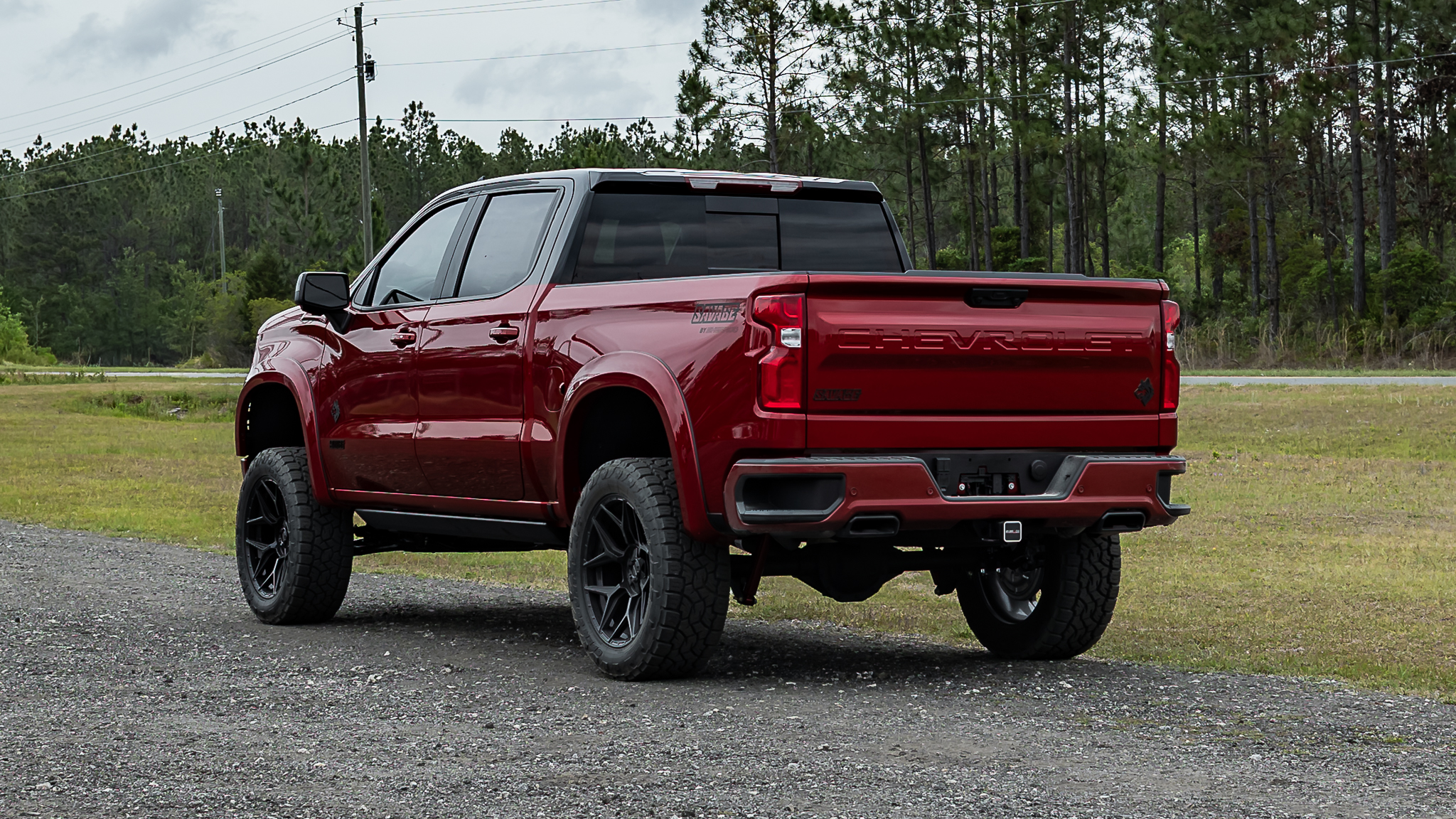Chevy 1500 Savage Radiant Red