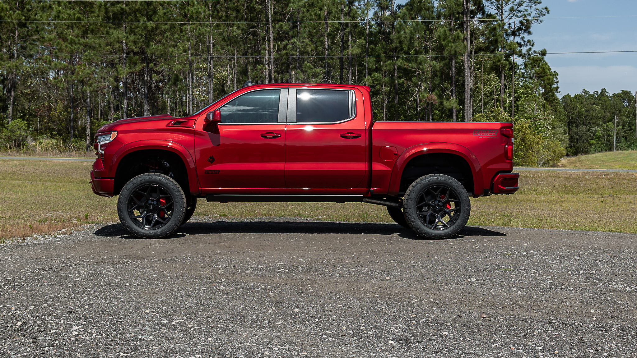 Chevy 1500 Savage Radiant Red