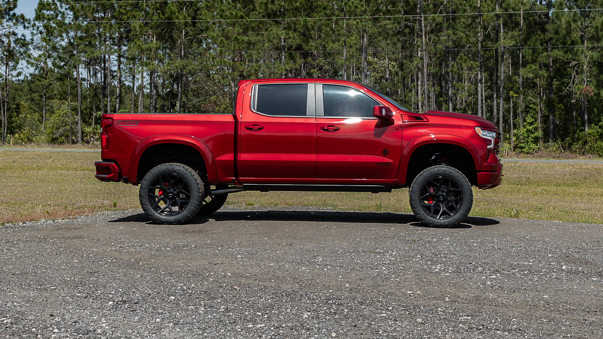 Chevy 1500 Savage Radiant Red