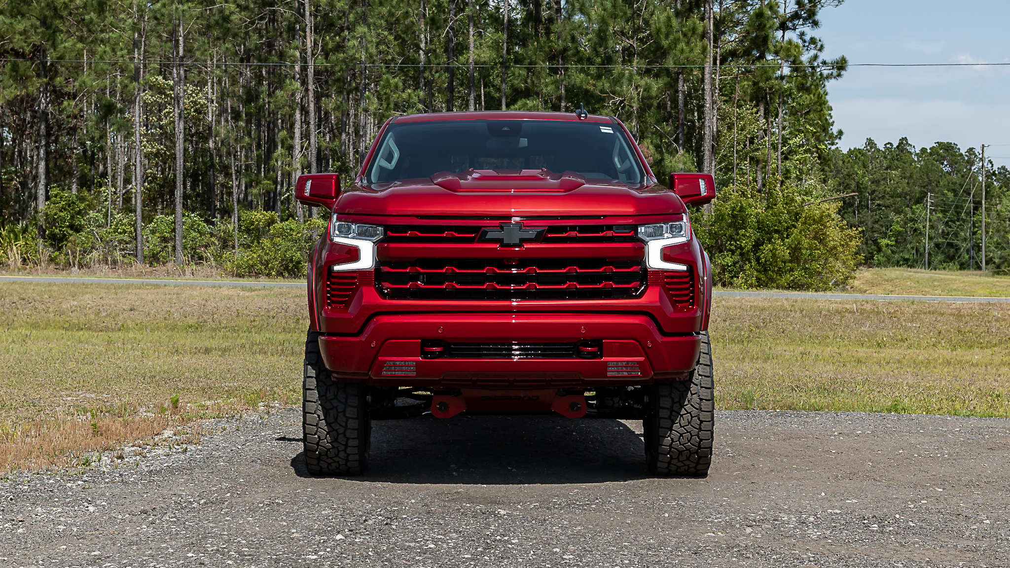 Chevy 1500 Savage Radiant Red