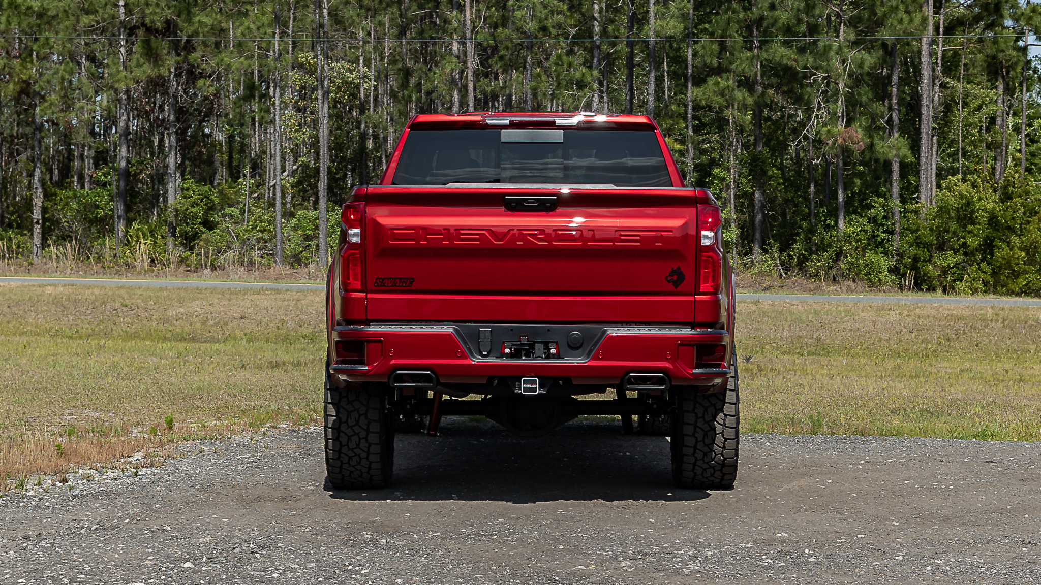 Chevy 1500 Savage Radiant Red