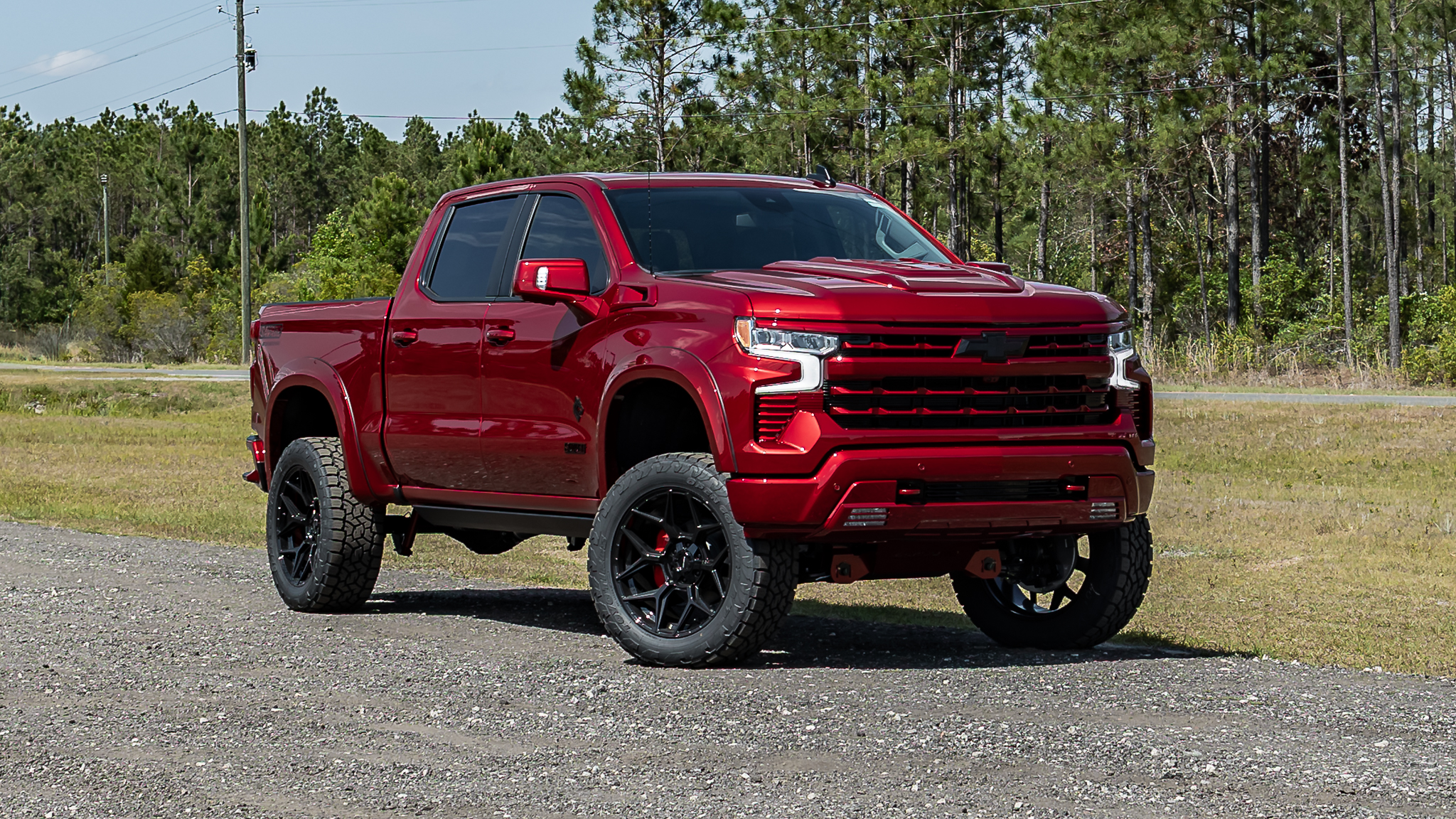 Chevy 1500 Savage Radiant Red