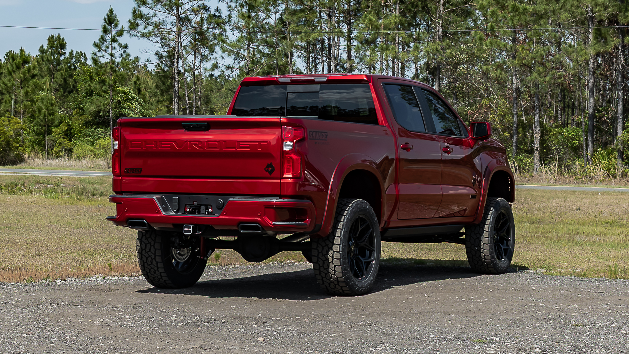 Chevy 1500 Savage Radiant Red