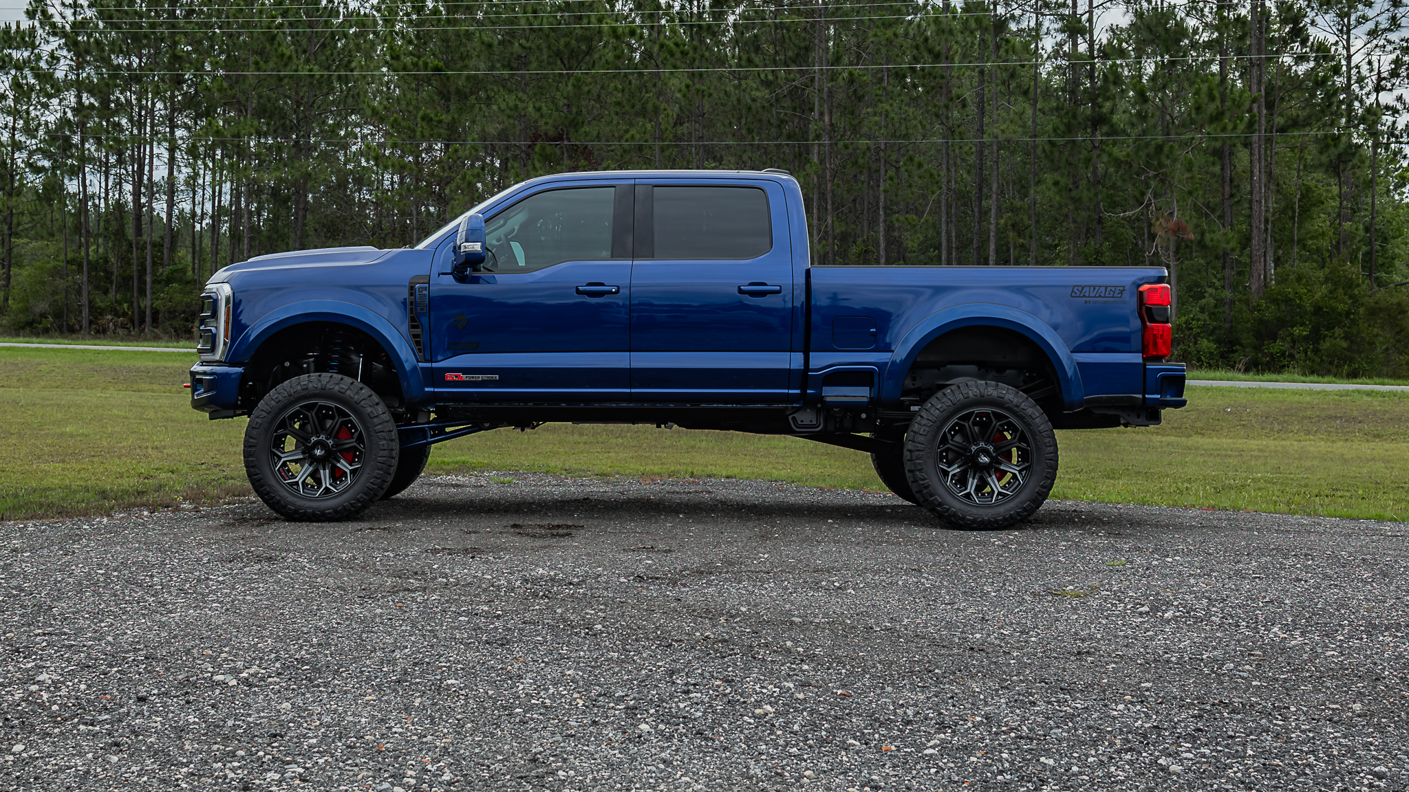Ford F-250 Savage Argon Blue