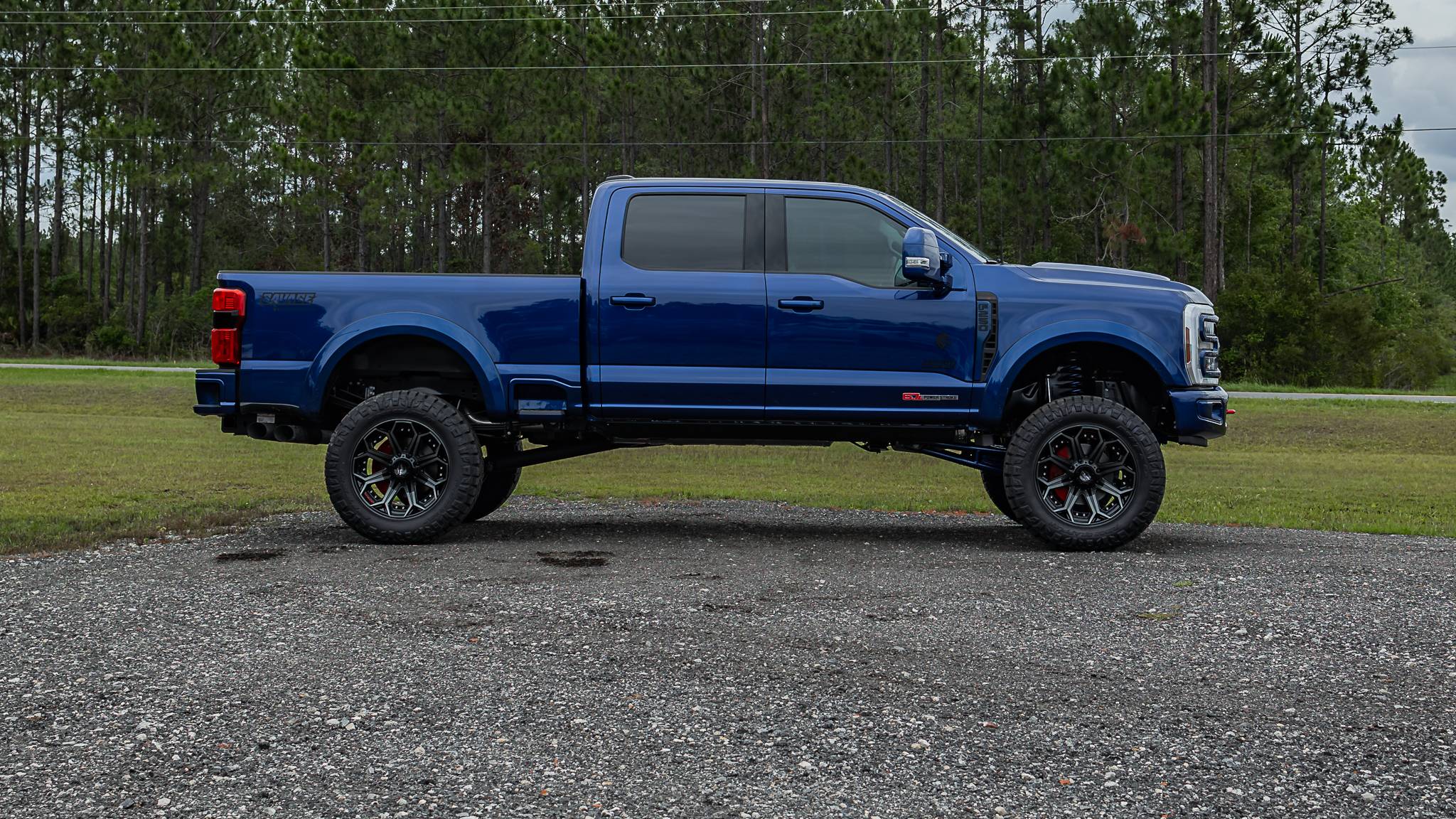 Ford F-250 Savage Argon Blue