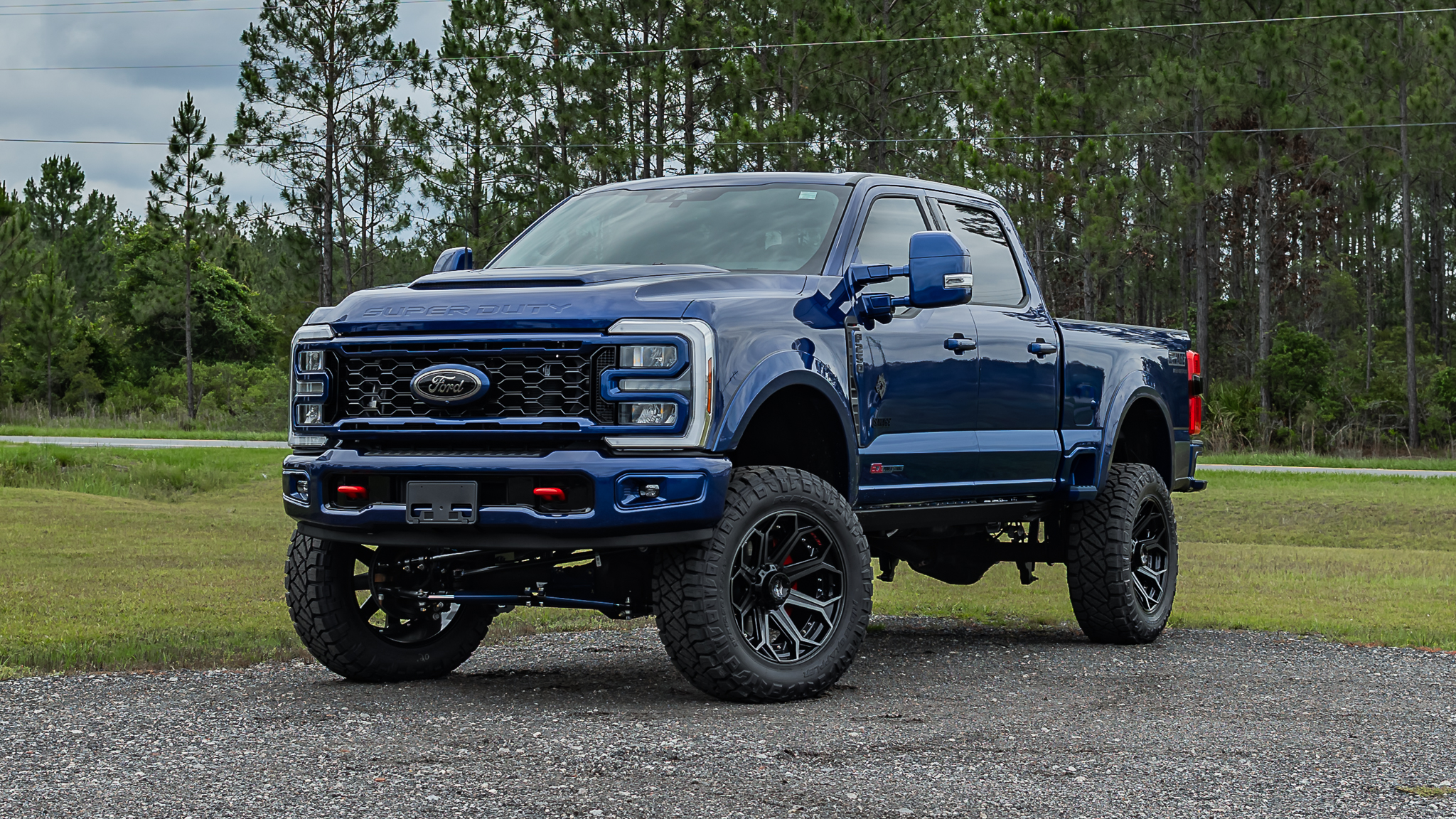 Ford F-250 Savage Argon Blue