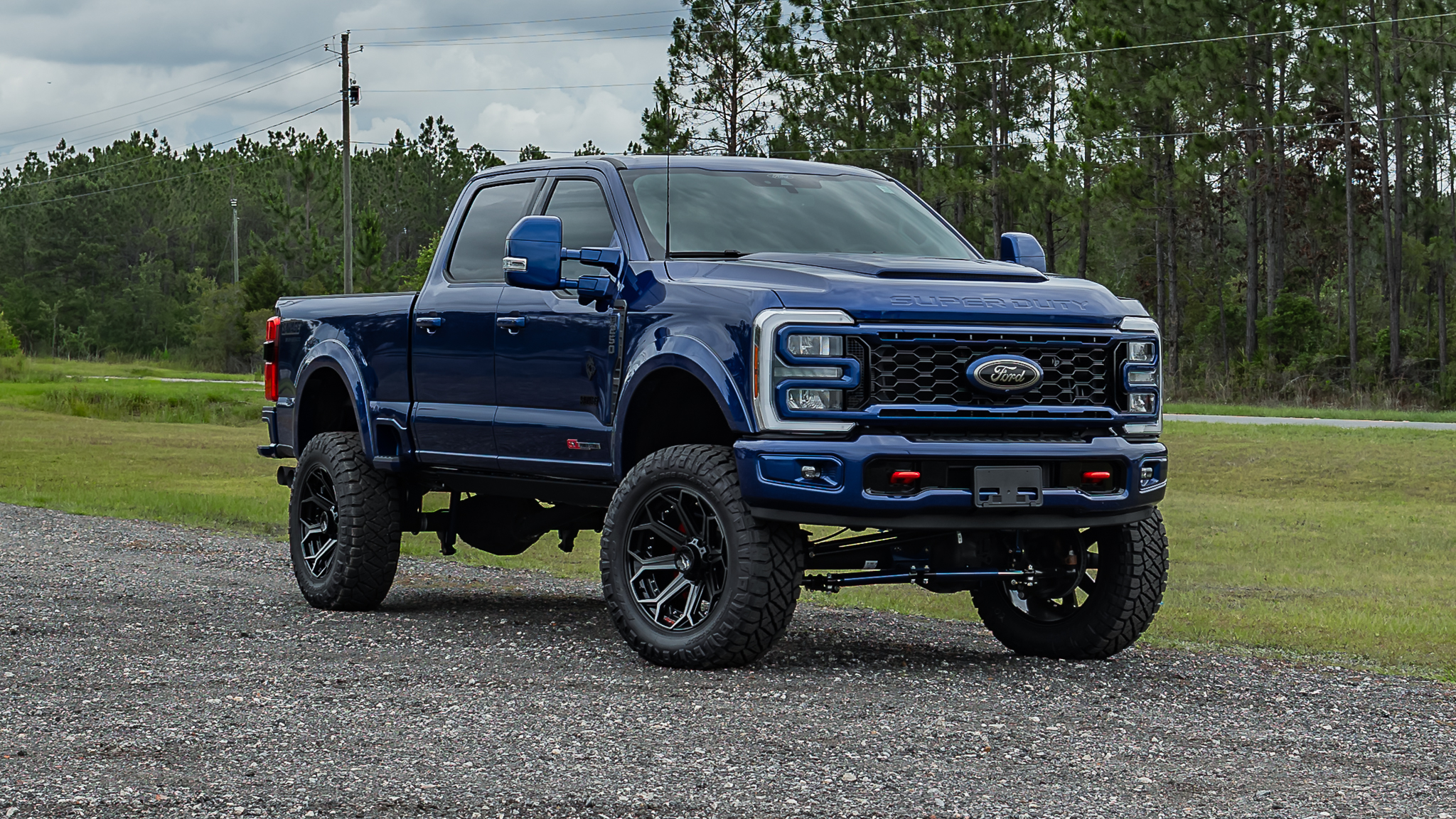 Ford F-250 Savage Argon Blue