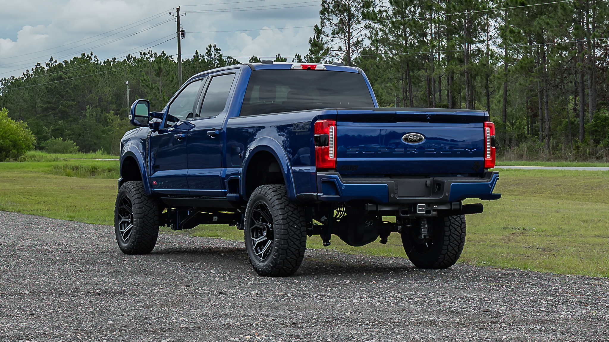 Ford F-250 Savage Argon Blue