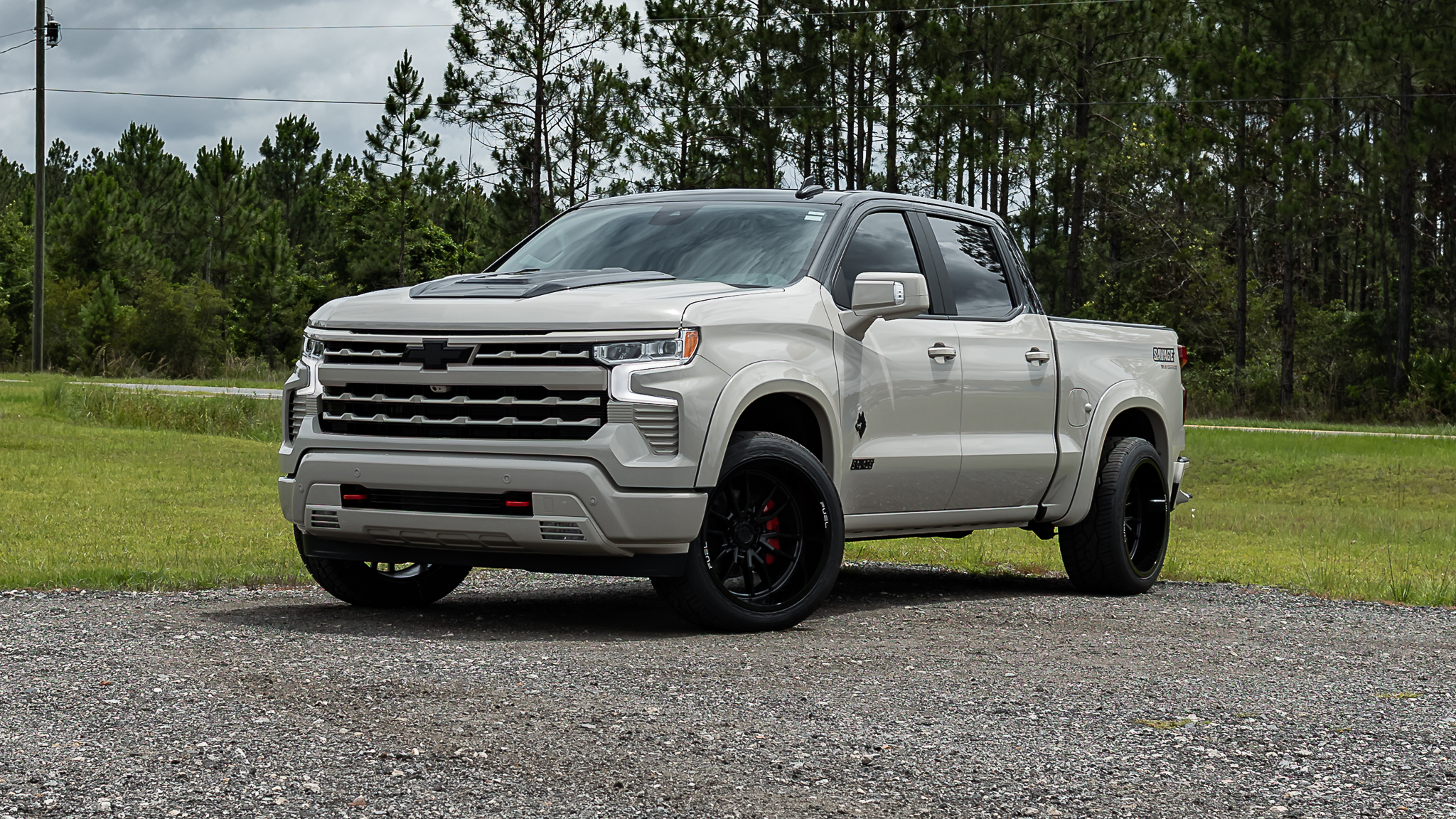 Chevy 1500 Savage White Sands