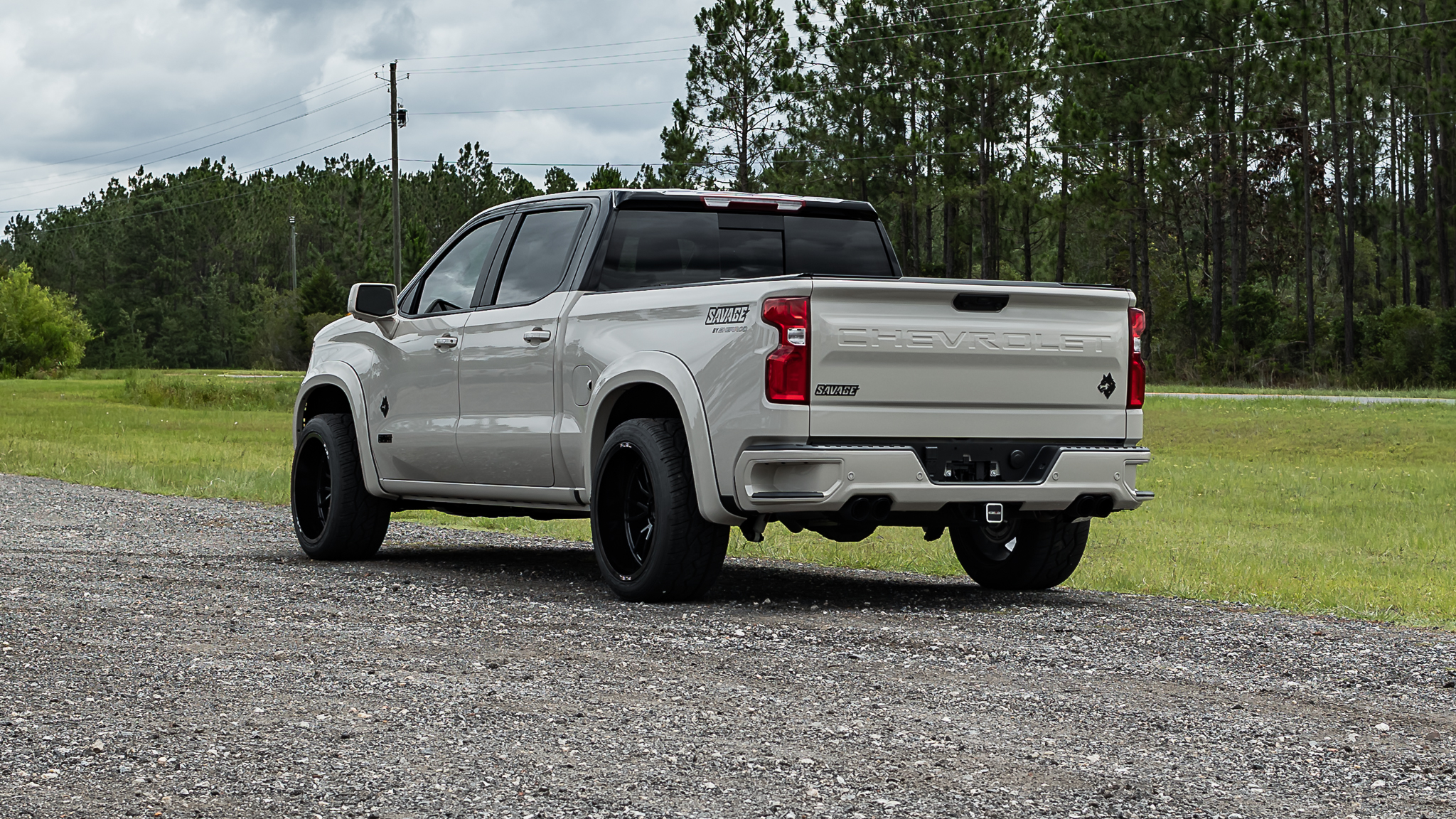 Chevy 1500 Savage White Sands