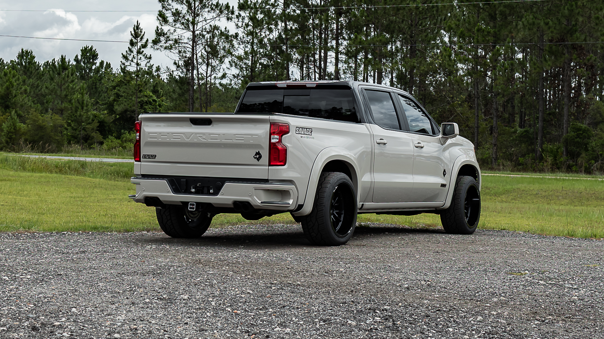 Chevy 1500 Savage White Sands