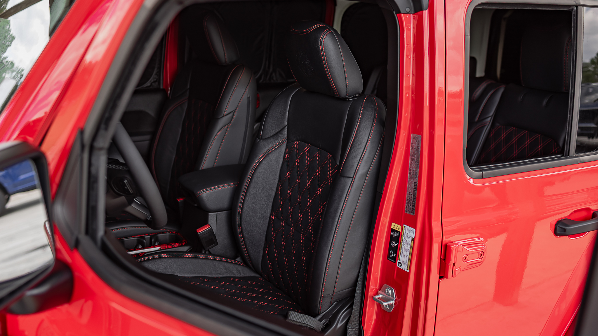 Jeep Wrangler Savage Firecracker Red