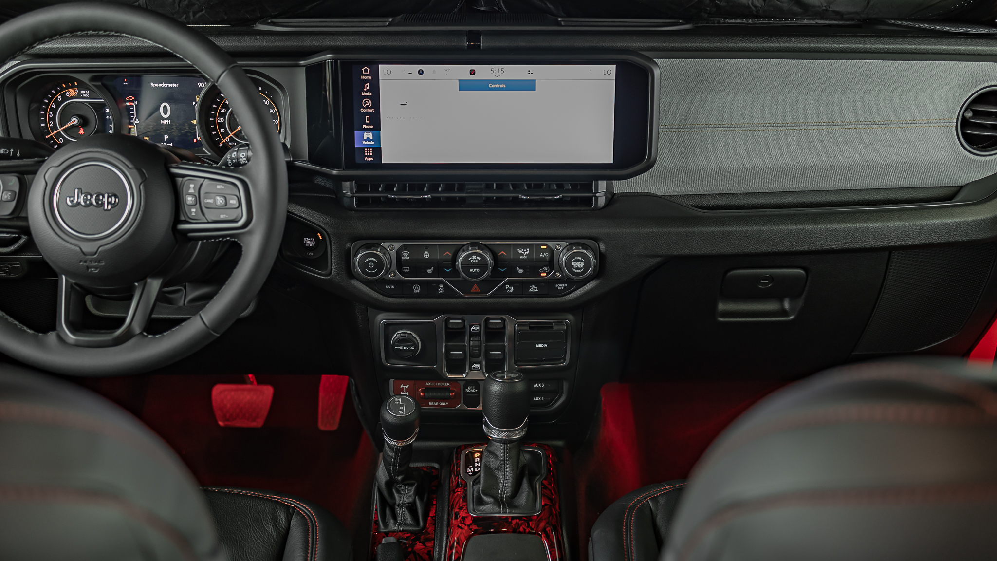 Jeep Wrangler Savage Firecracker Red