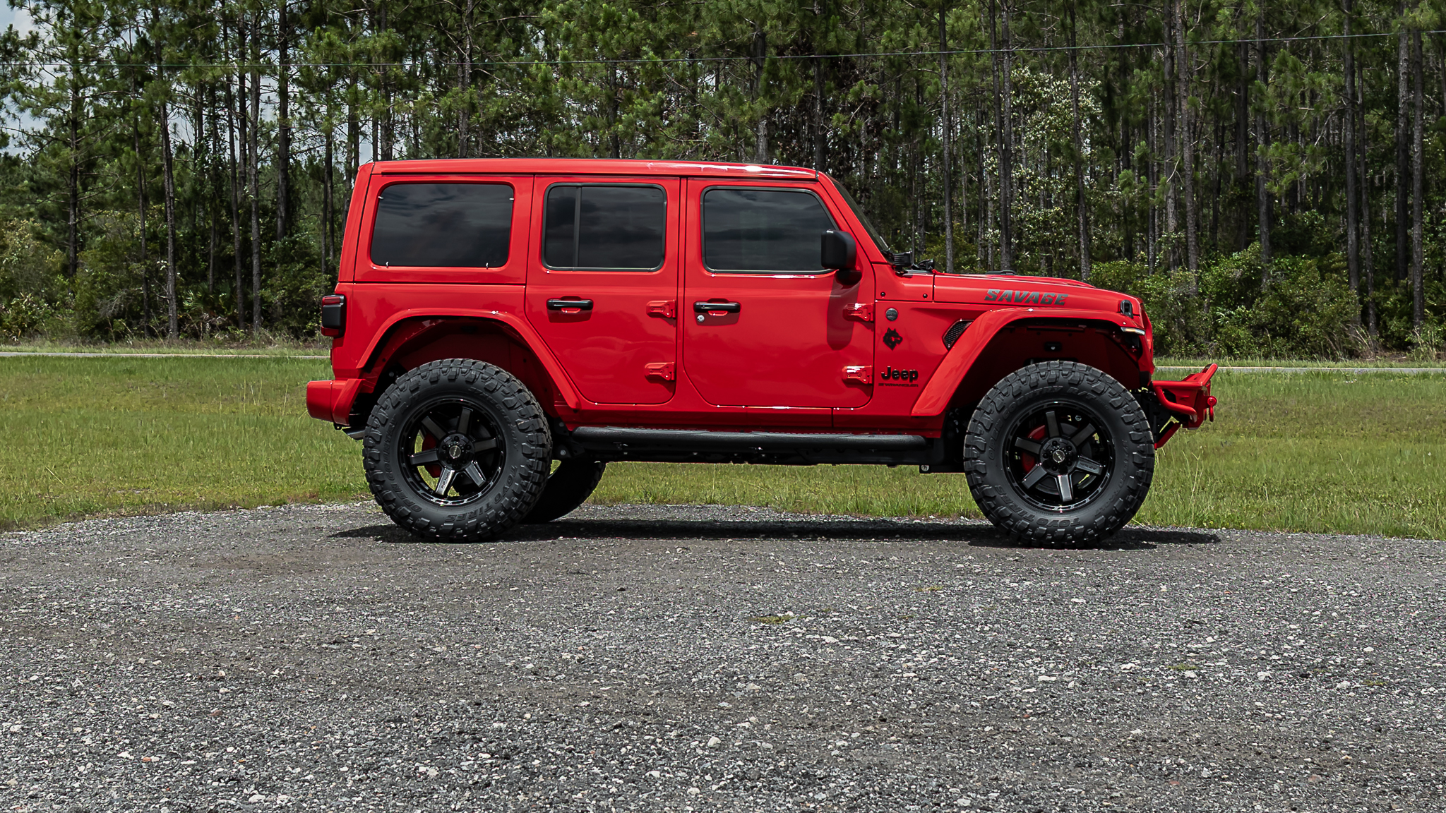 Jeep Wrangler Savage Firecracker Red