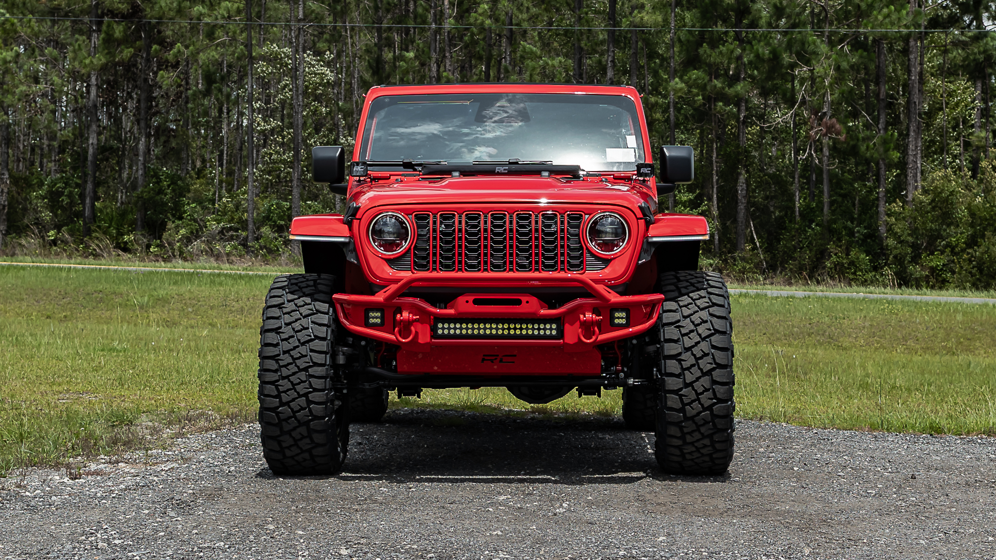 Jeep Wrangler Savage Firecracker Red