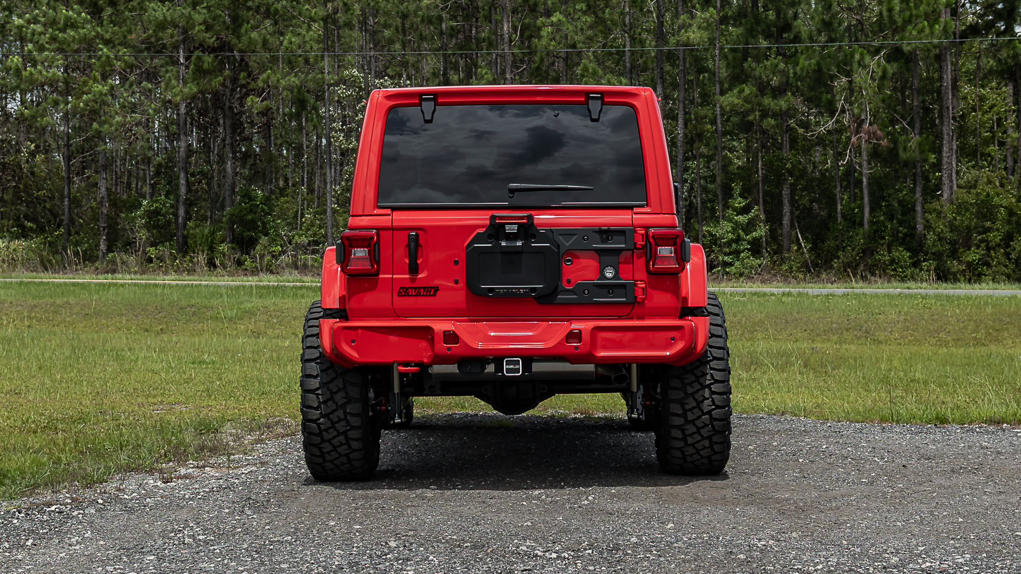 Jeep Wrangler Savage Firecracker Red