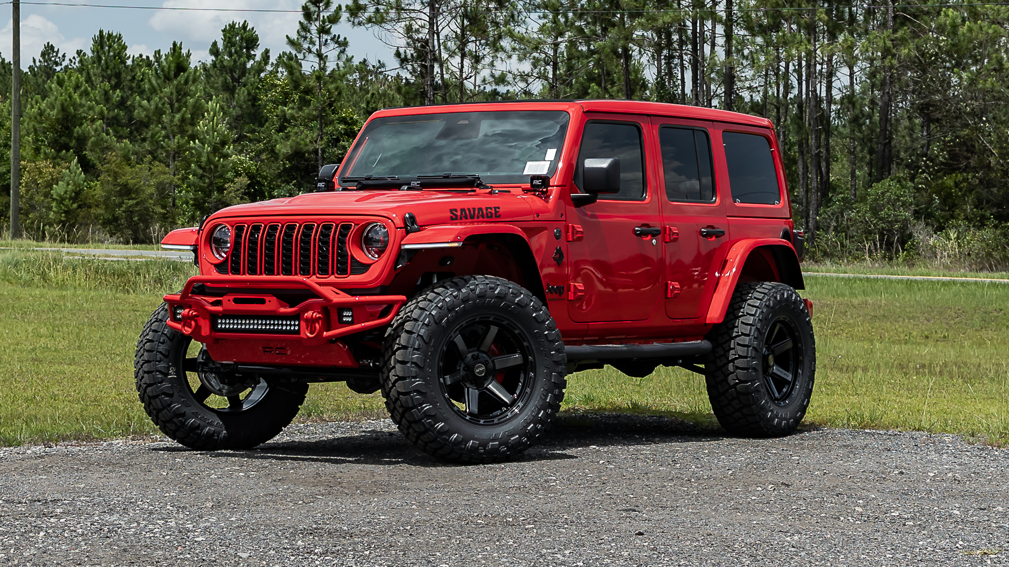 Jeep Wrangler Savage Firecracker Red