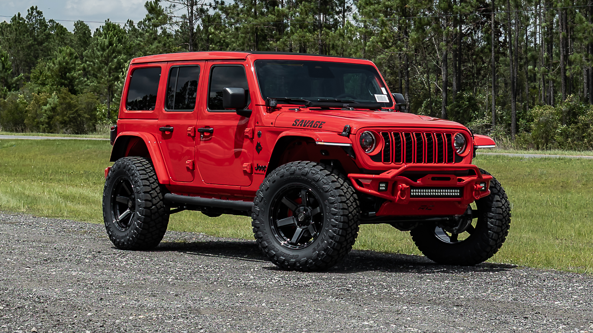 Jeep Wrangler Savage Firecracker Red