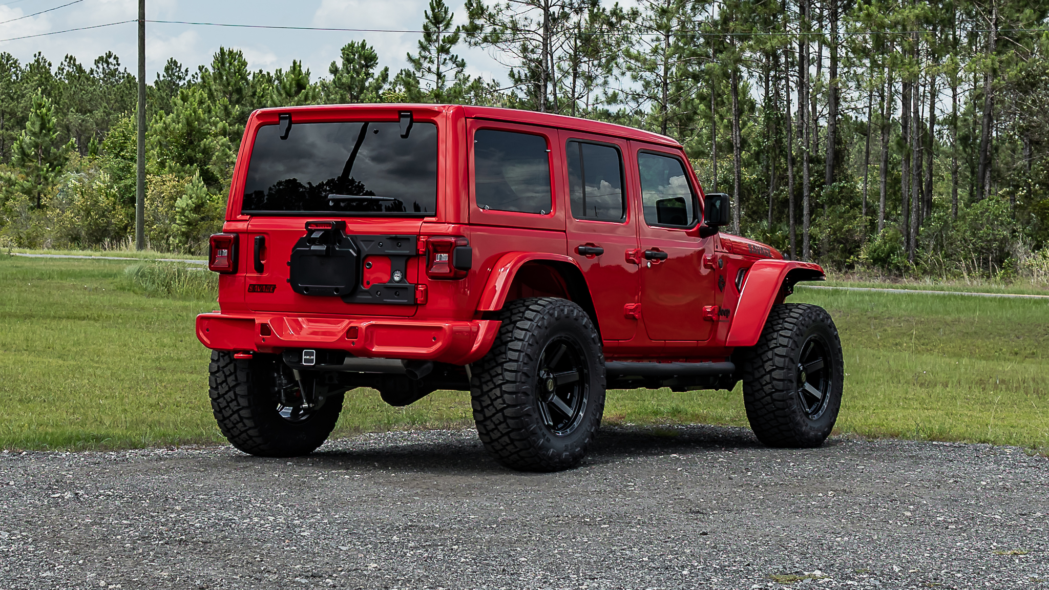 Jeep Wrangler Savage Firecracker Red