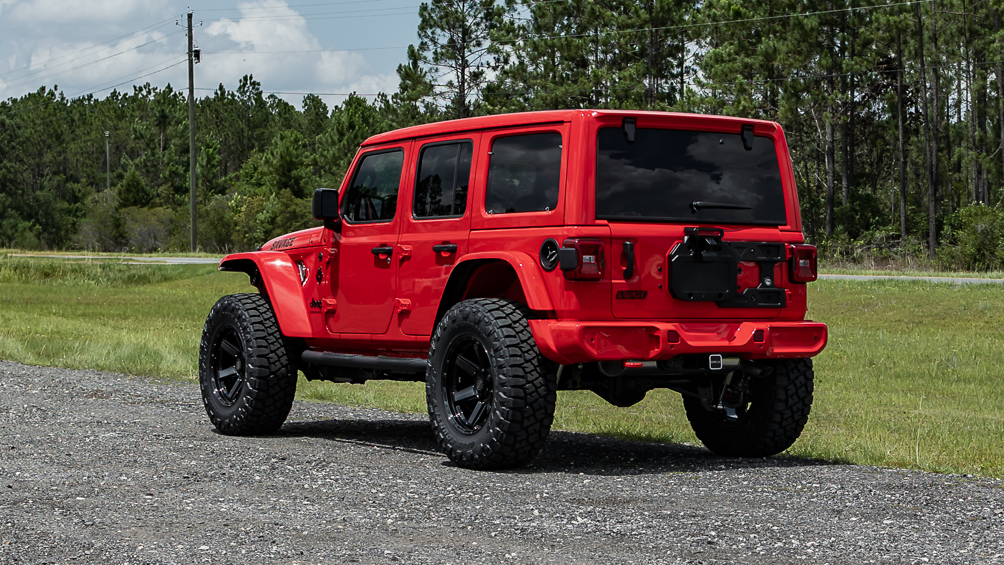 Jeep Wrangler Savage Firecracker Red
