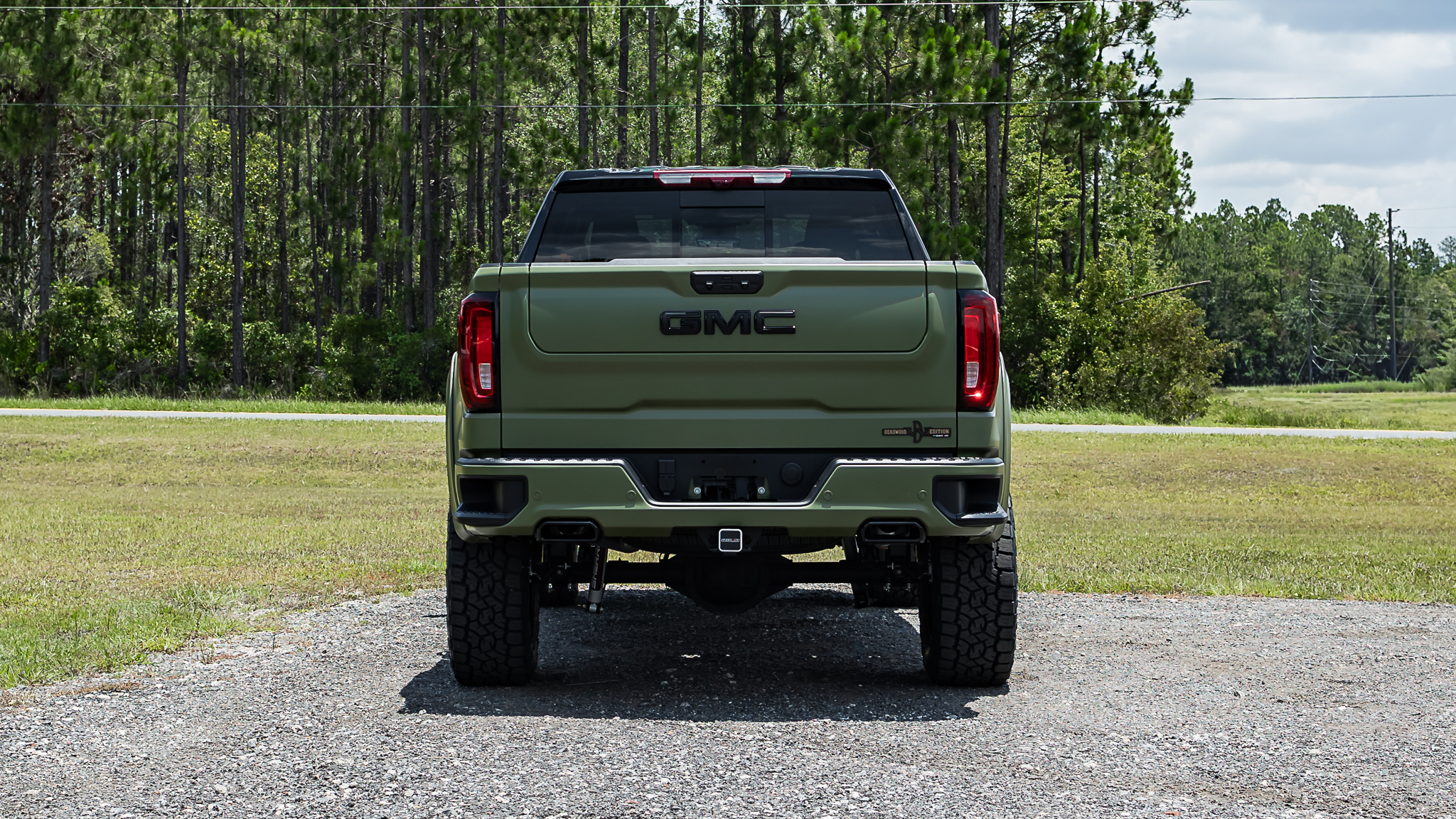 GMC 1500 Deadwood Matte Green