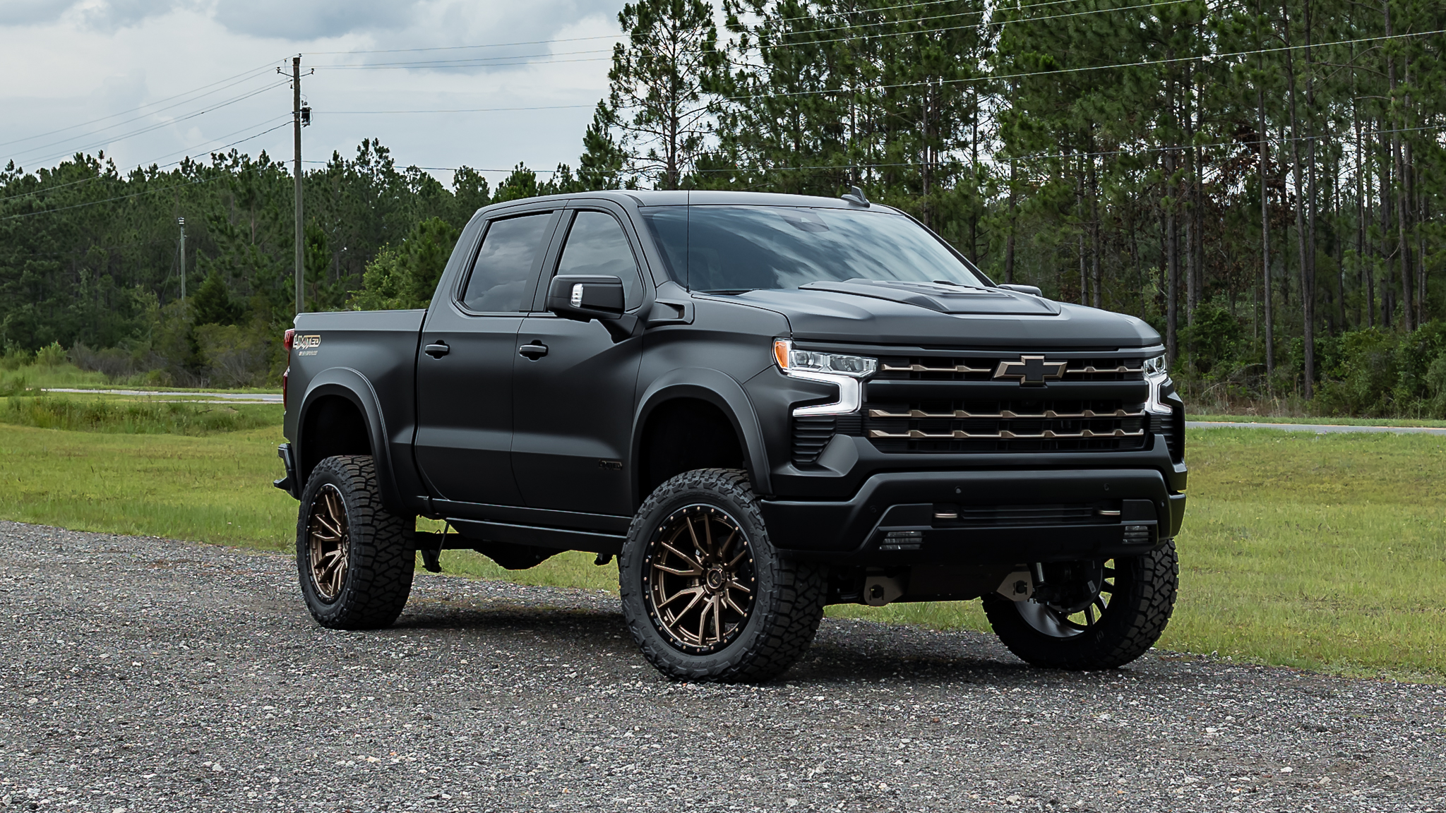 Chevy 1500 Limited Matte Black