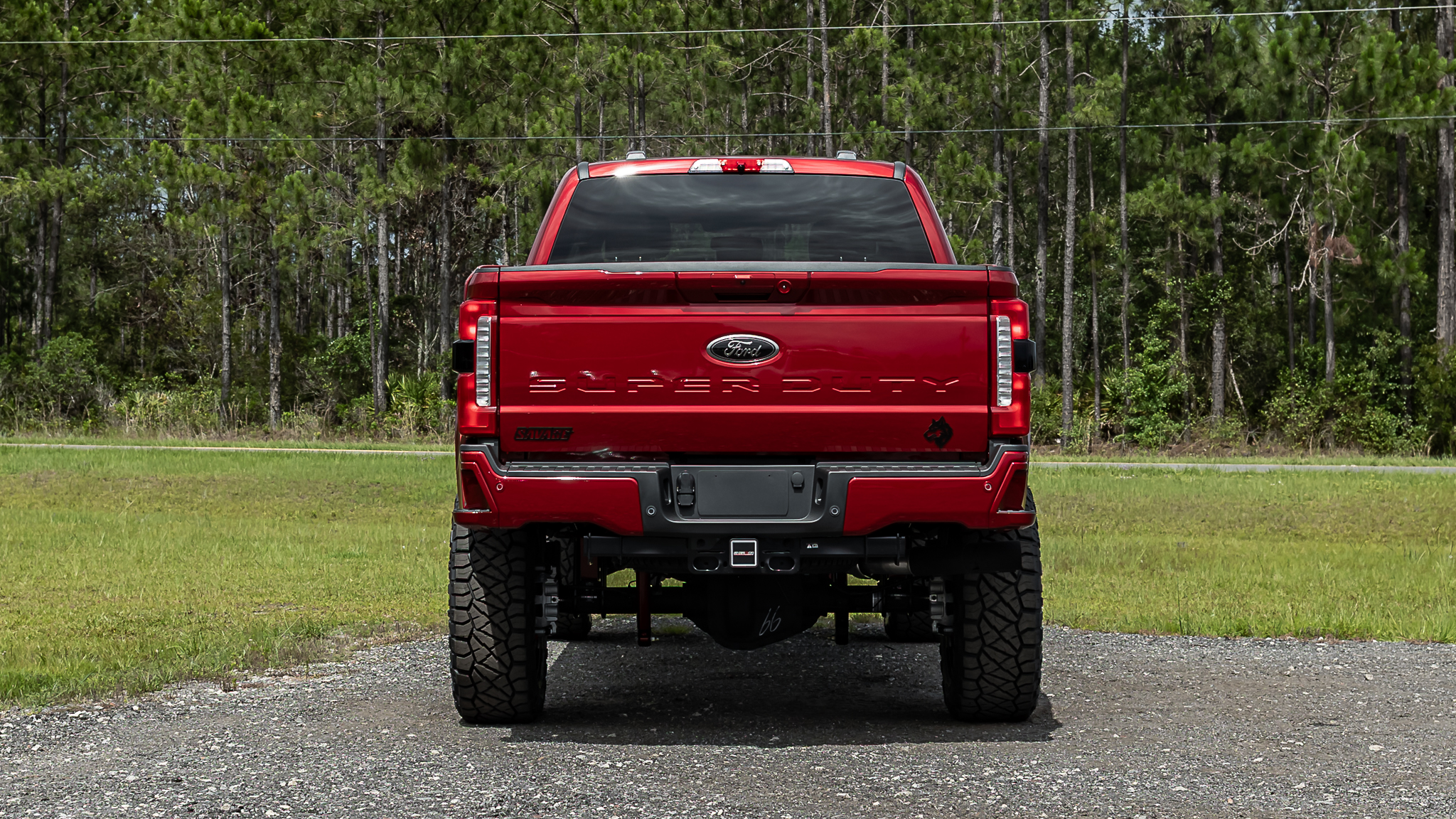 Ford F-250 Savage Ruby Red