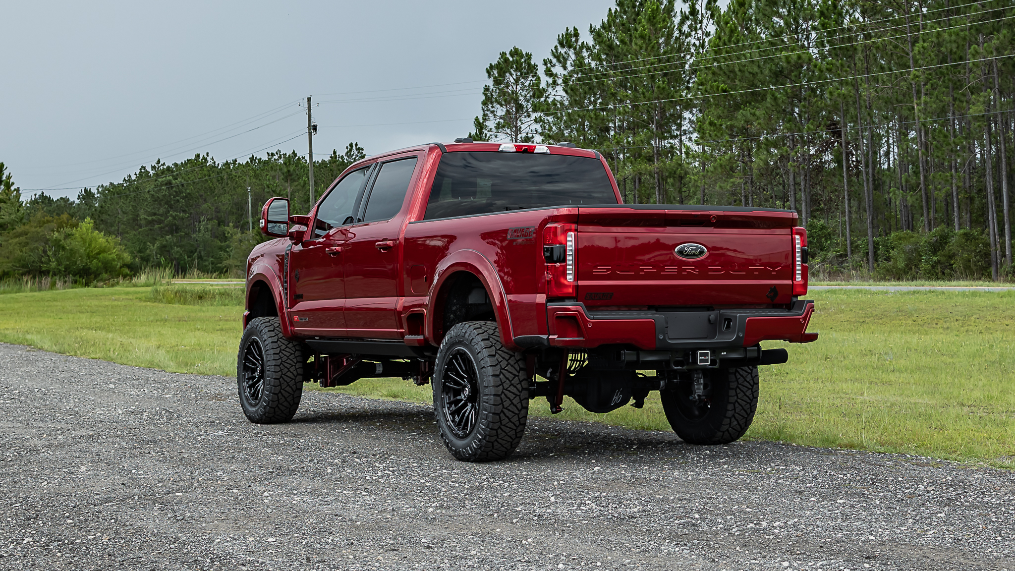 Ford F-250 Savage Ruby Red