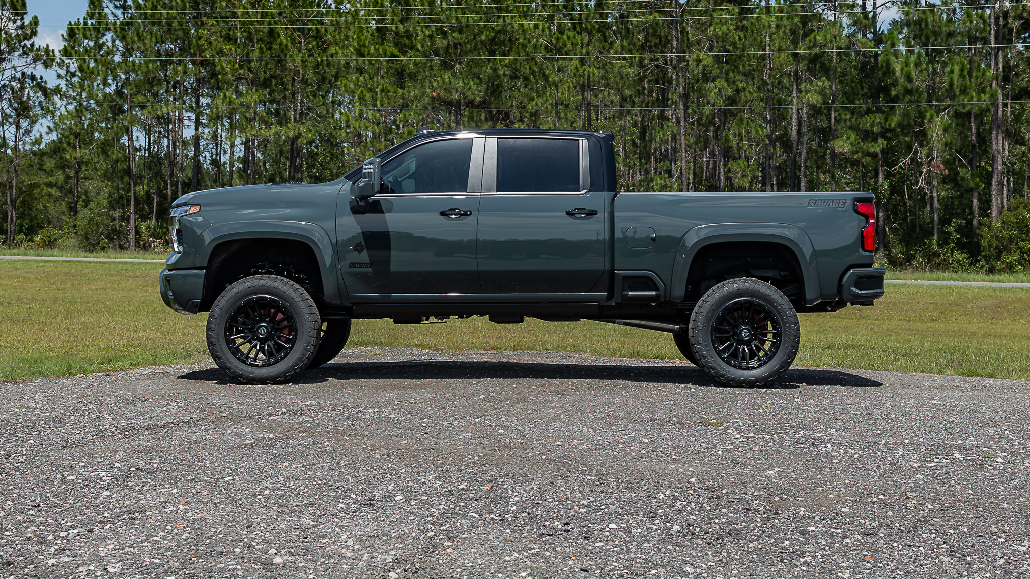 Chevy 2500 Savage Cypress Gray