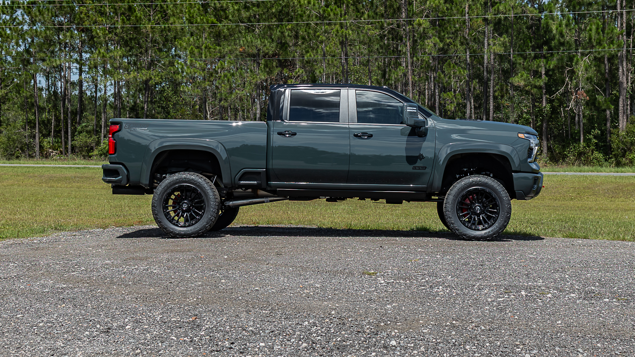 Chevy 2500 Savage Cypress Gray