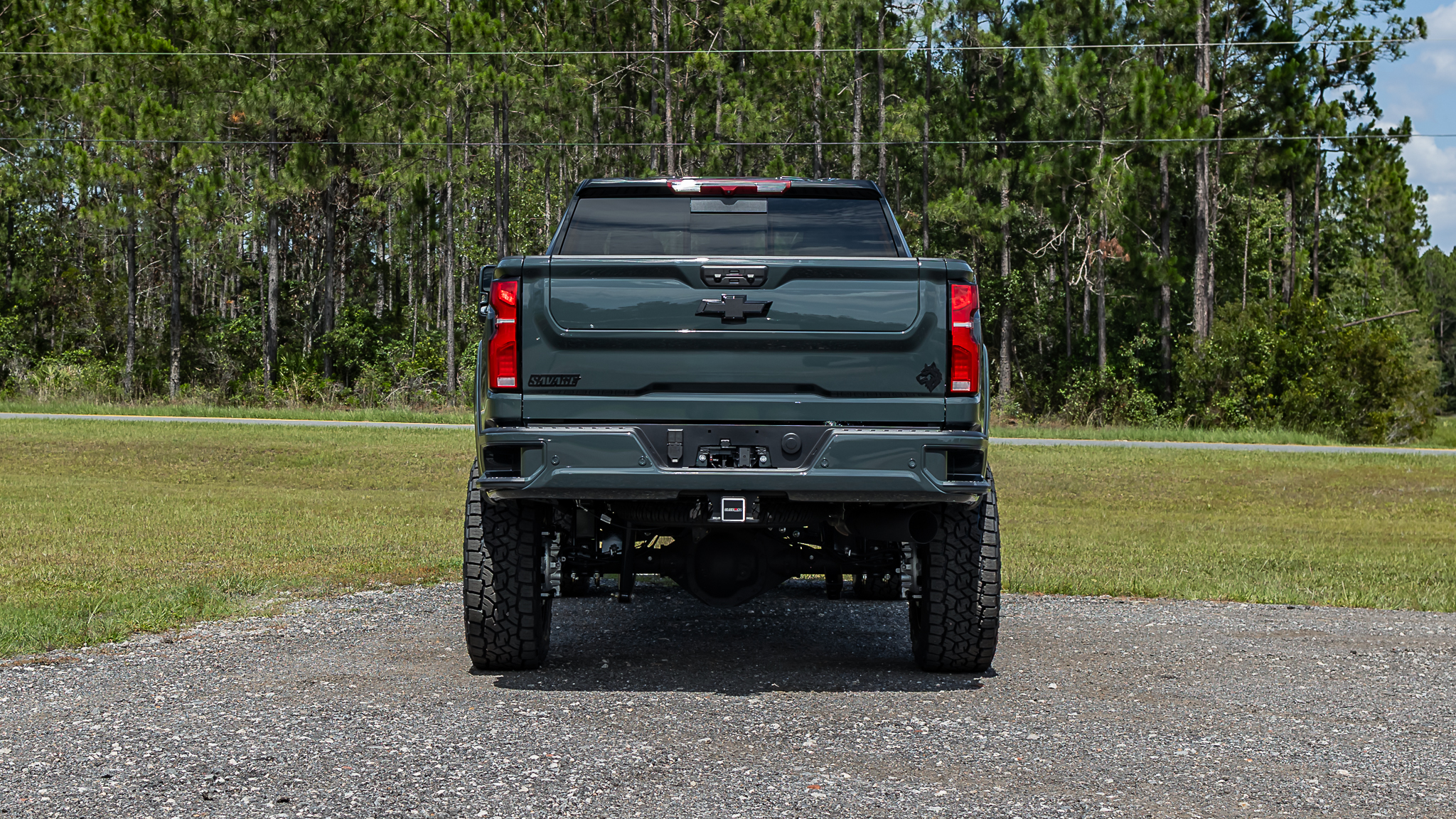 Chevy 2500 Savage Cypress Gray