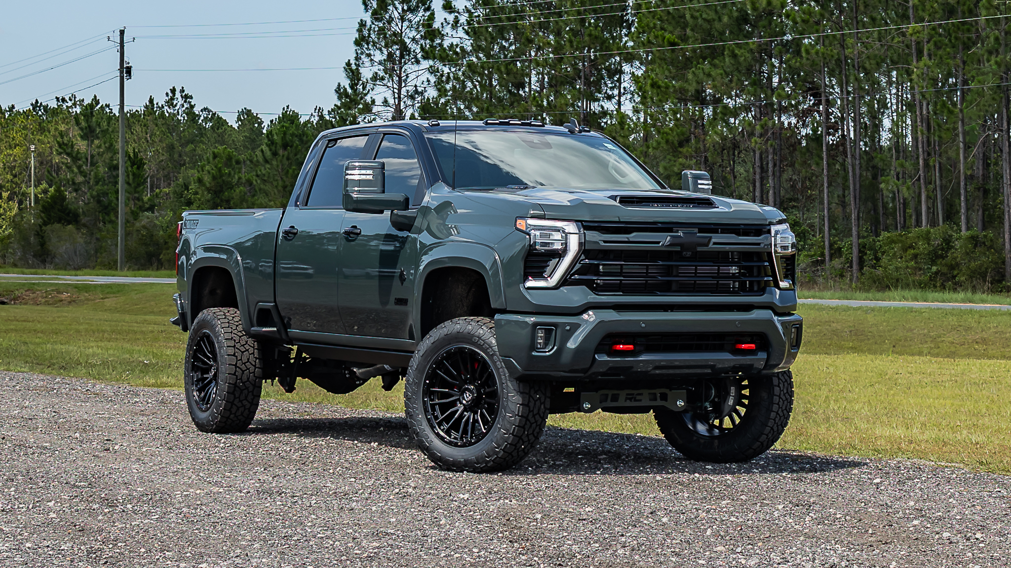 Chevy 2500 Savage Cypress Gray