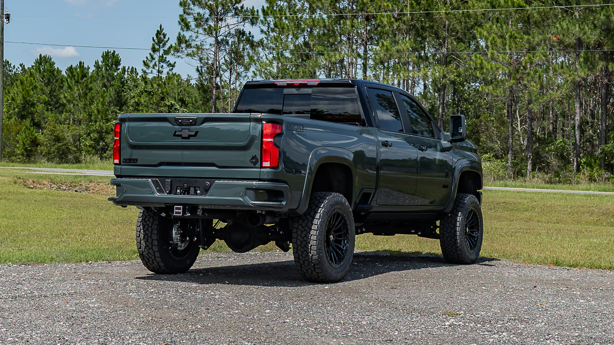 Chevy 2500 Savage Cypress Gray