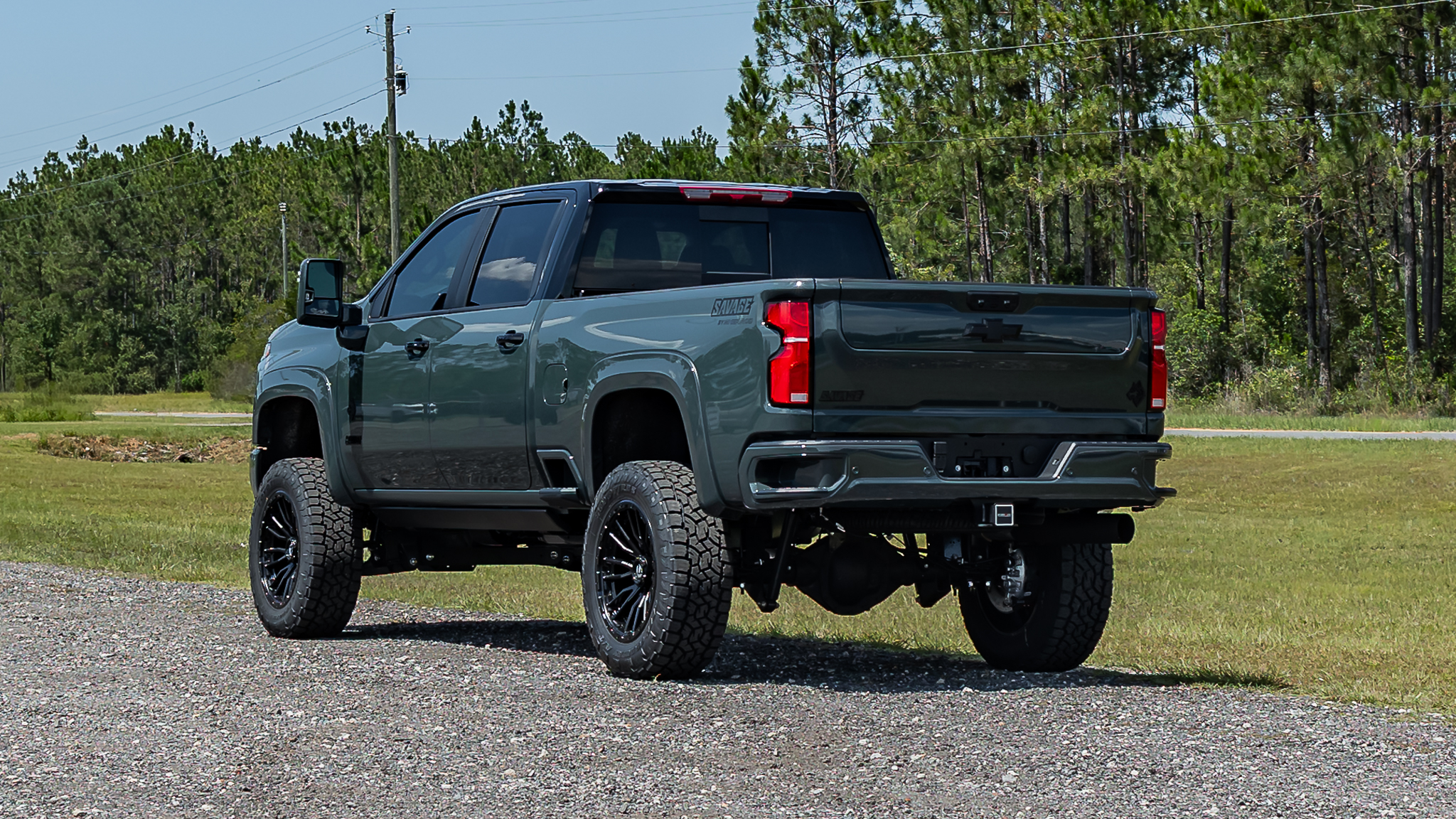 Chevy 2500 Savage Cypress Gray