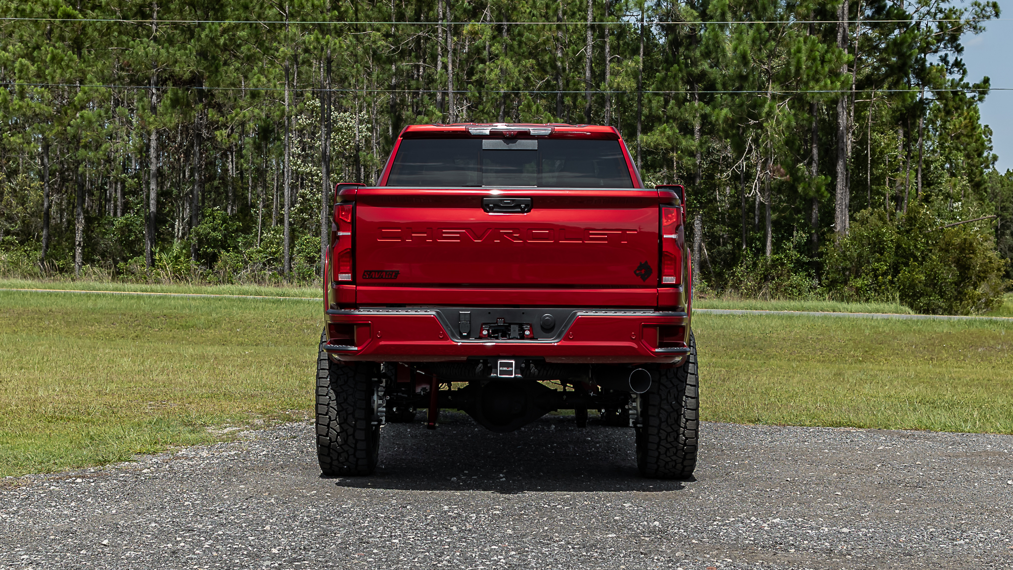 Chevy 2500 Savage Radiant Red