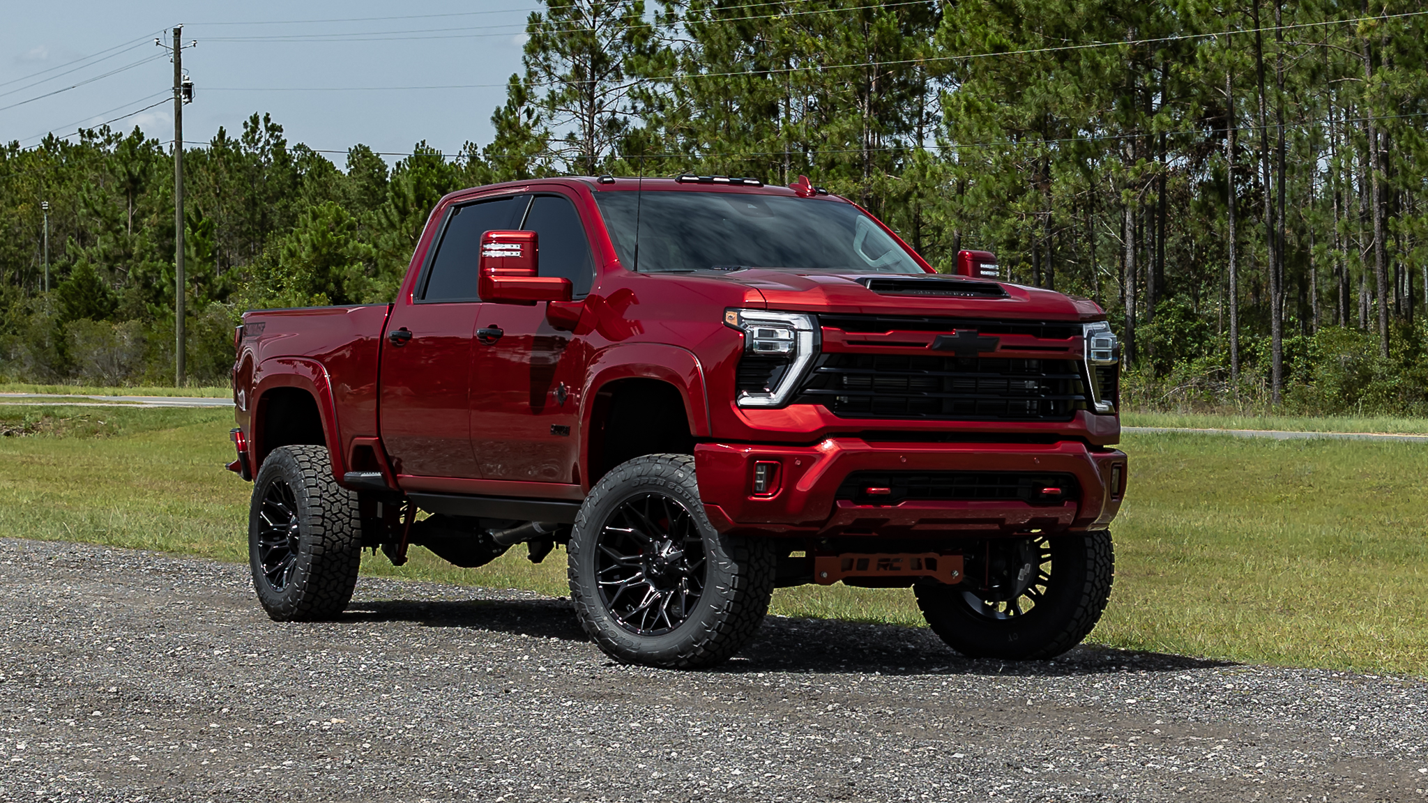 Chevy 2500 Savage Radiant Red