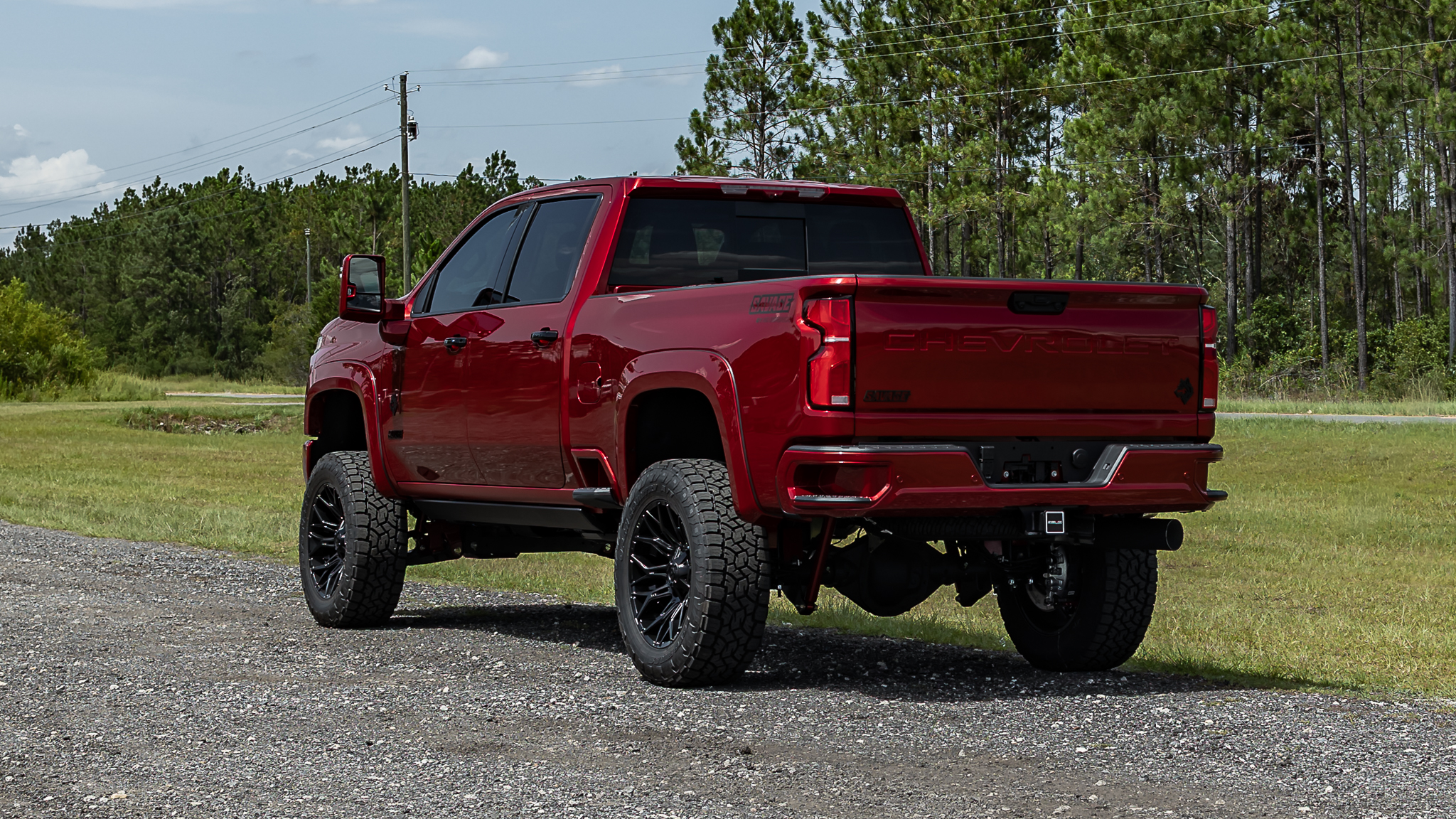 Chevy 2500 Savage Radiant Red