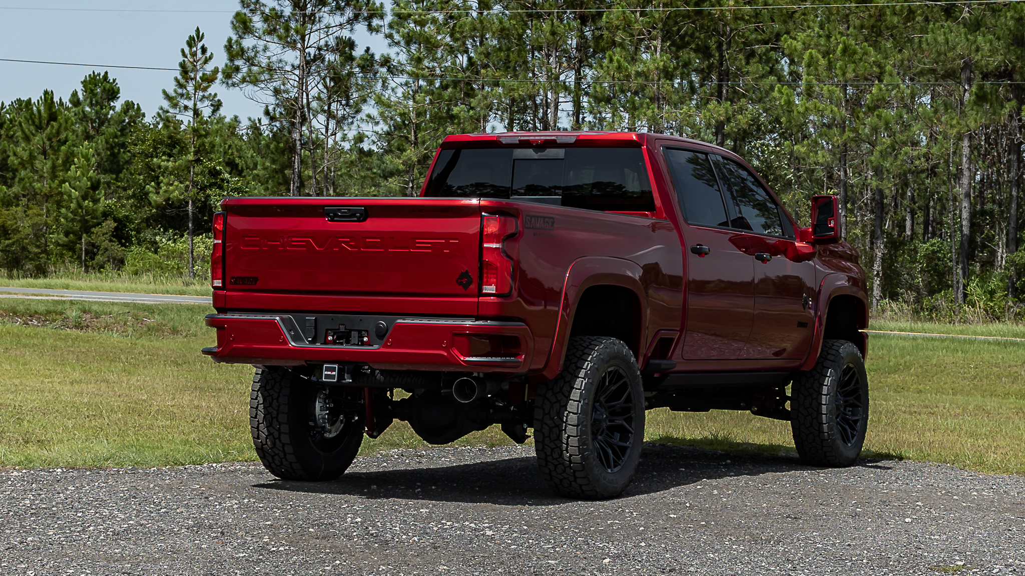 Chevy 2500 Savage Radiant Red