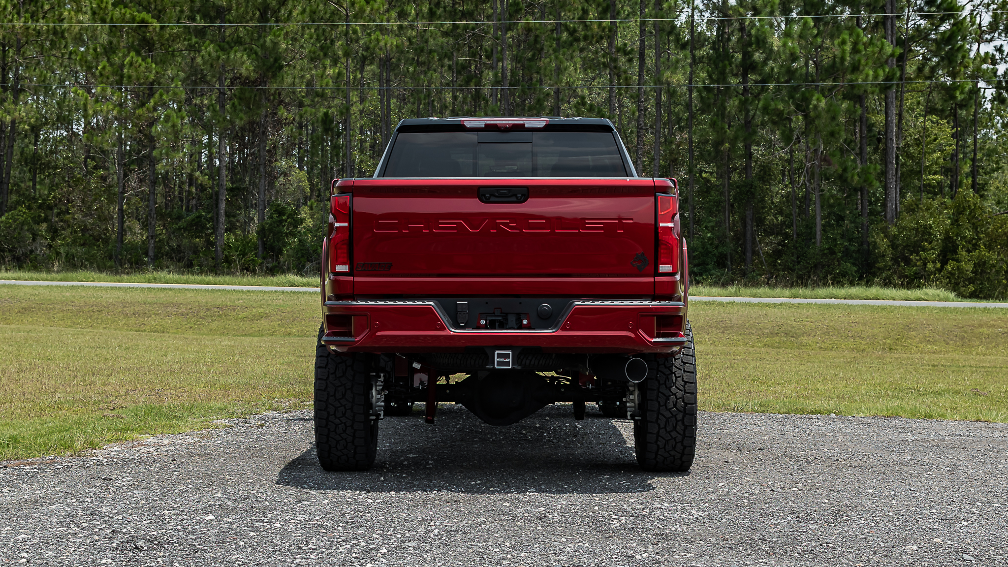 Chevy 2500 Savage Radiant Red