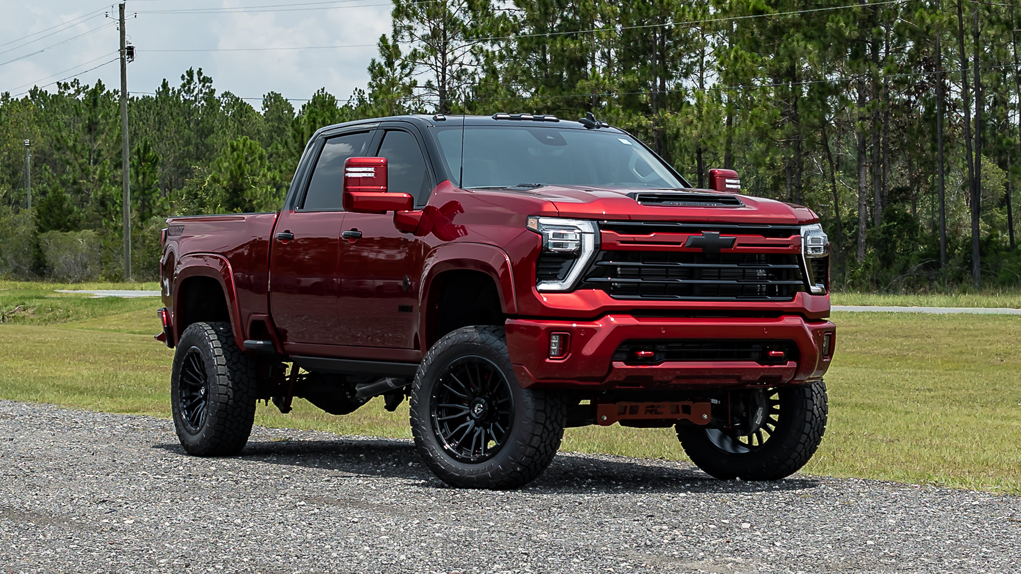 Chevy 2500 Savage Radiant Red