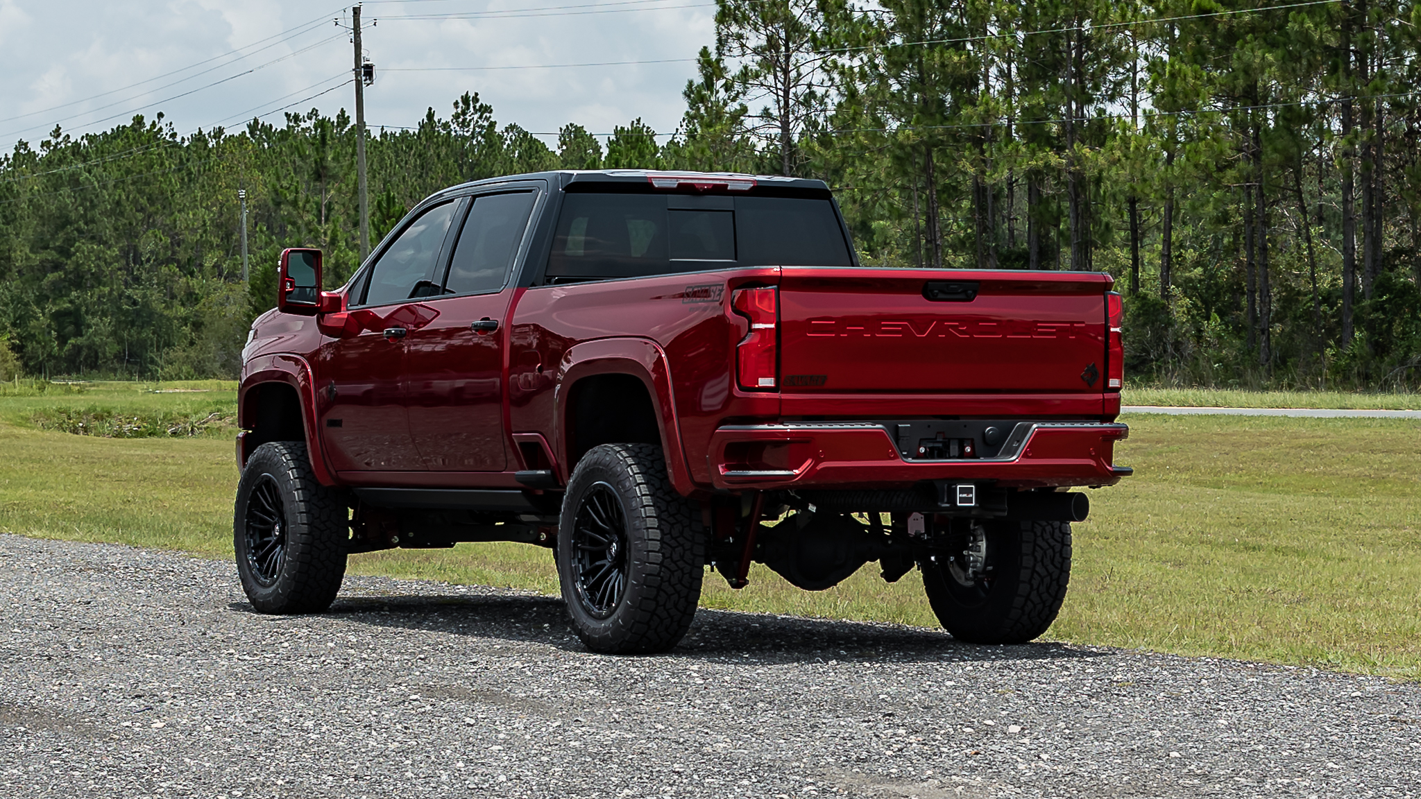 Chevy 2500 Savage Radiant Red
